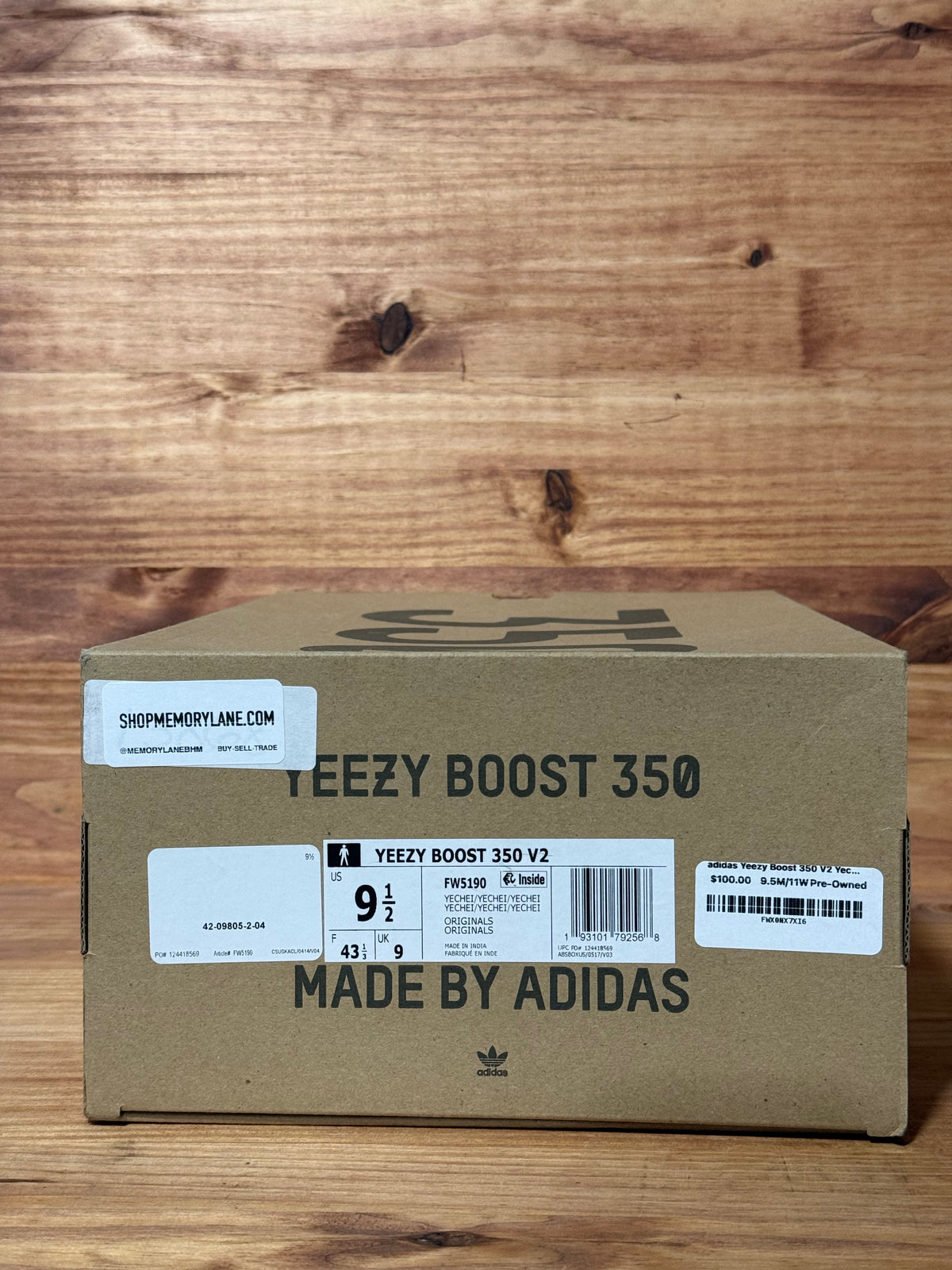 adidas Yeezy Boost 350 V2 Yecheil (Non-Reflective)