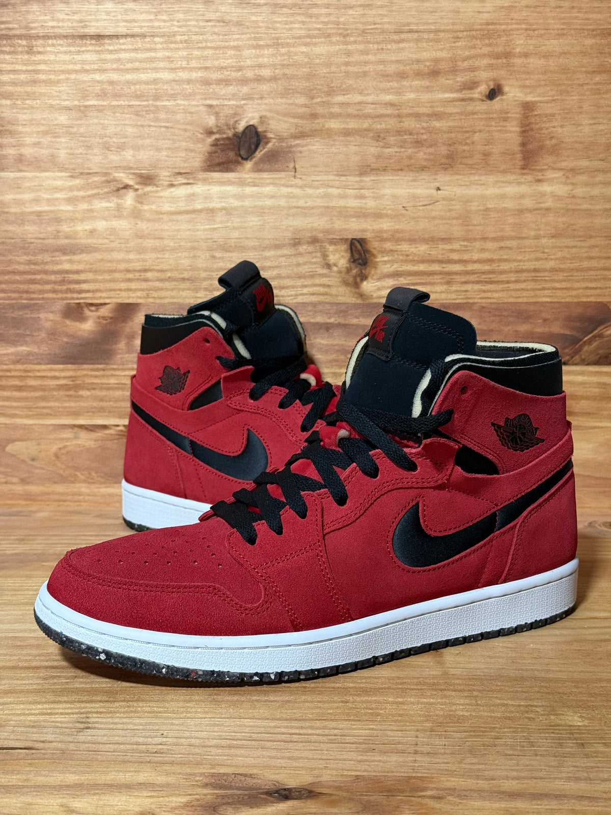 Jordan 1 High Zoom Air CMFT Red Suede