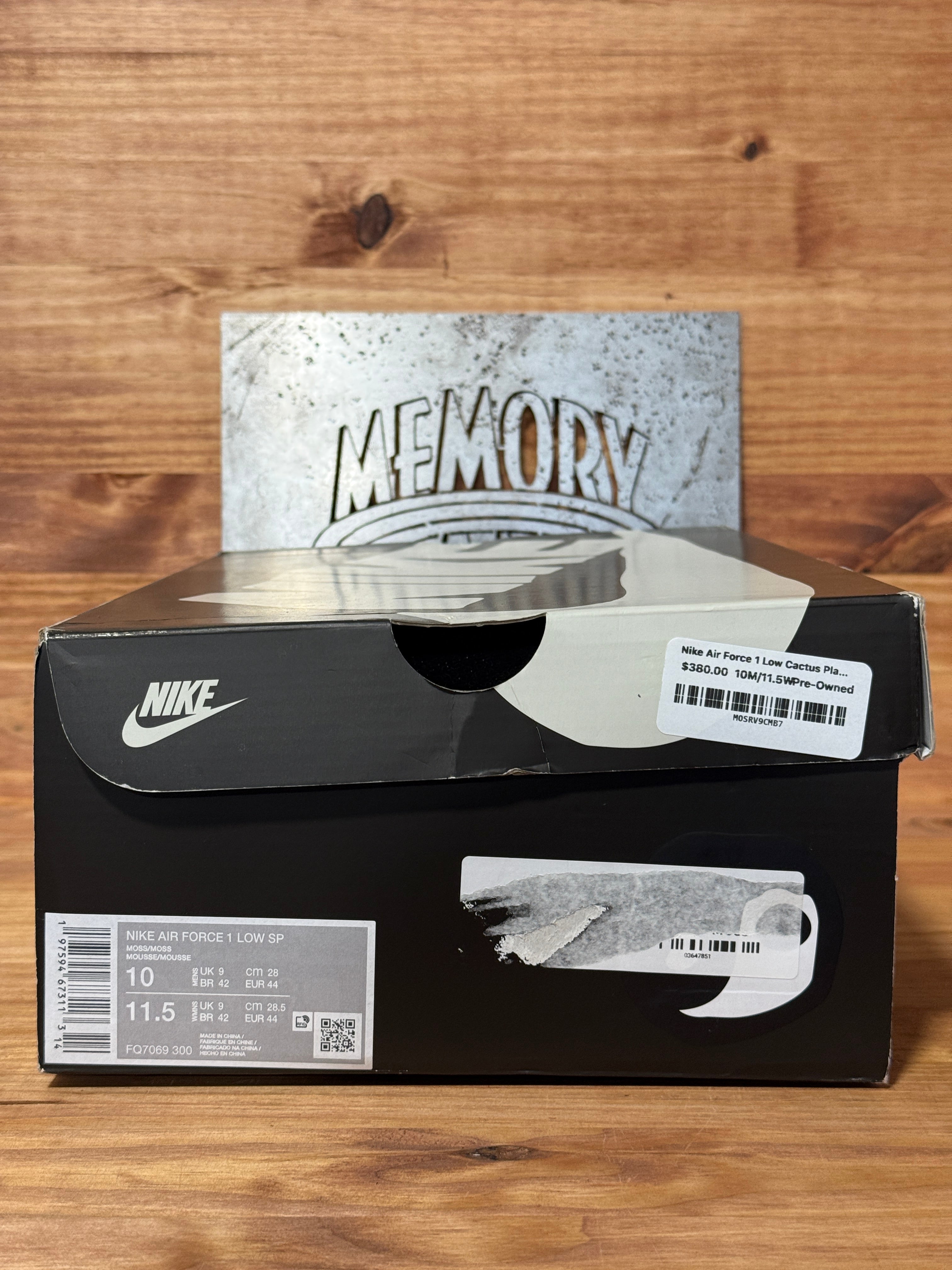 Nike Air Force 1 Low Cactus Plant Flea Market Moss