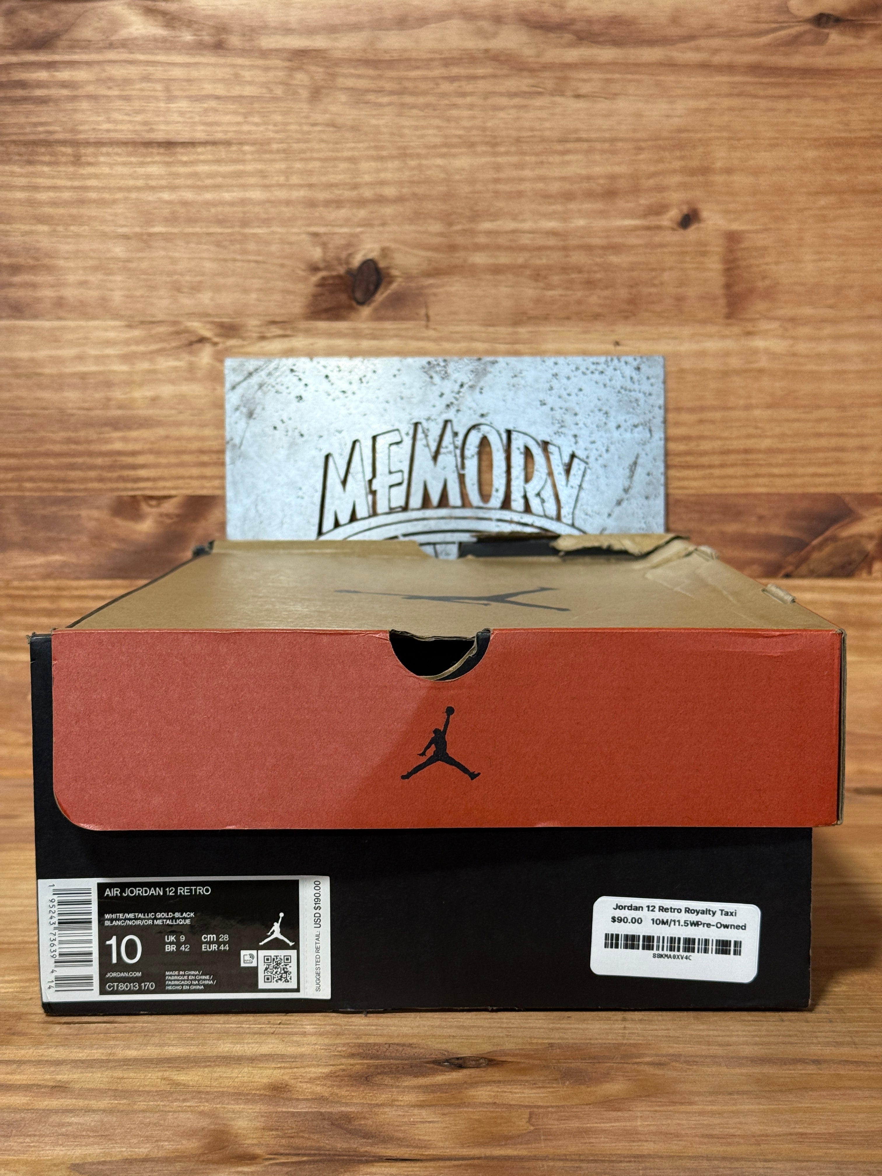 Jordan 12 Retro Royalty Taxi