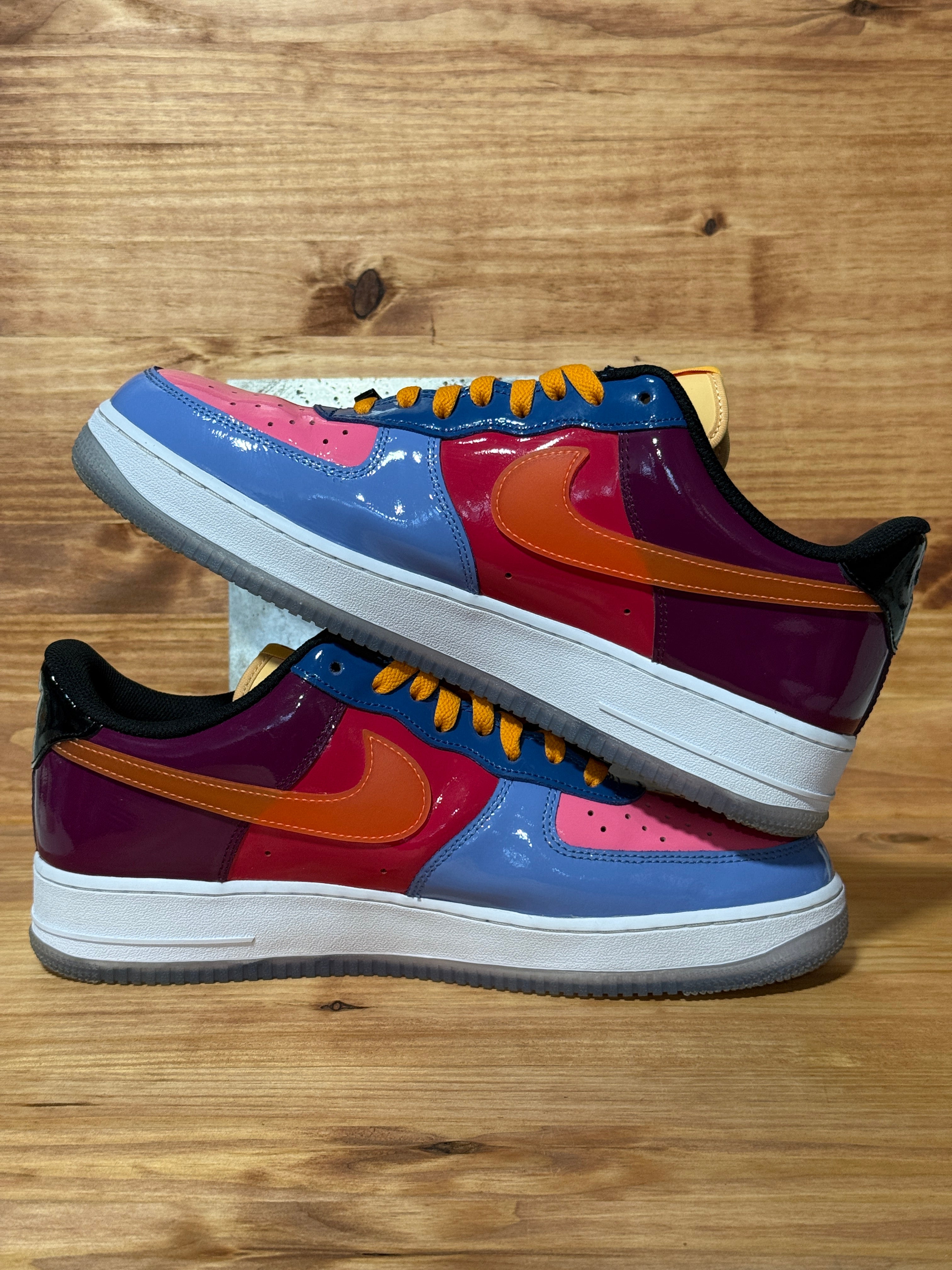 Nike Air Force 1 Low SP Undefeated Multi-Patent Total Orange