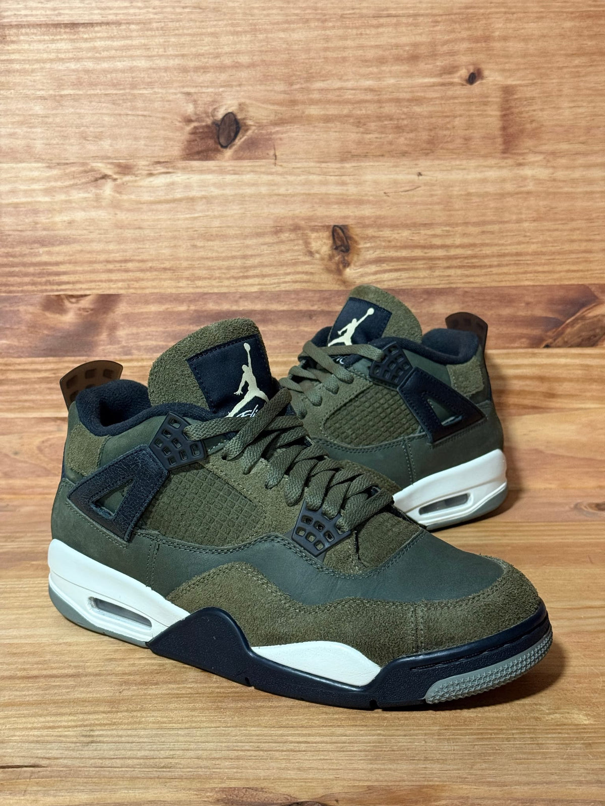 Jordan 4 Retro SE Craft Medium Olive - Size 9