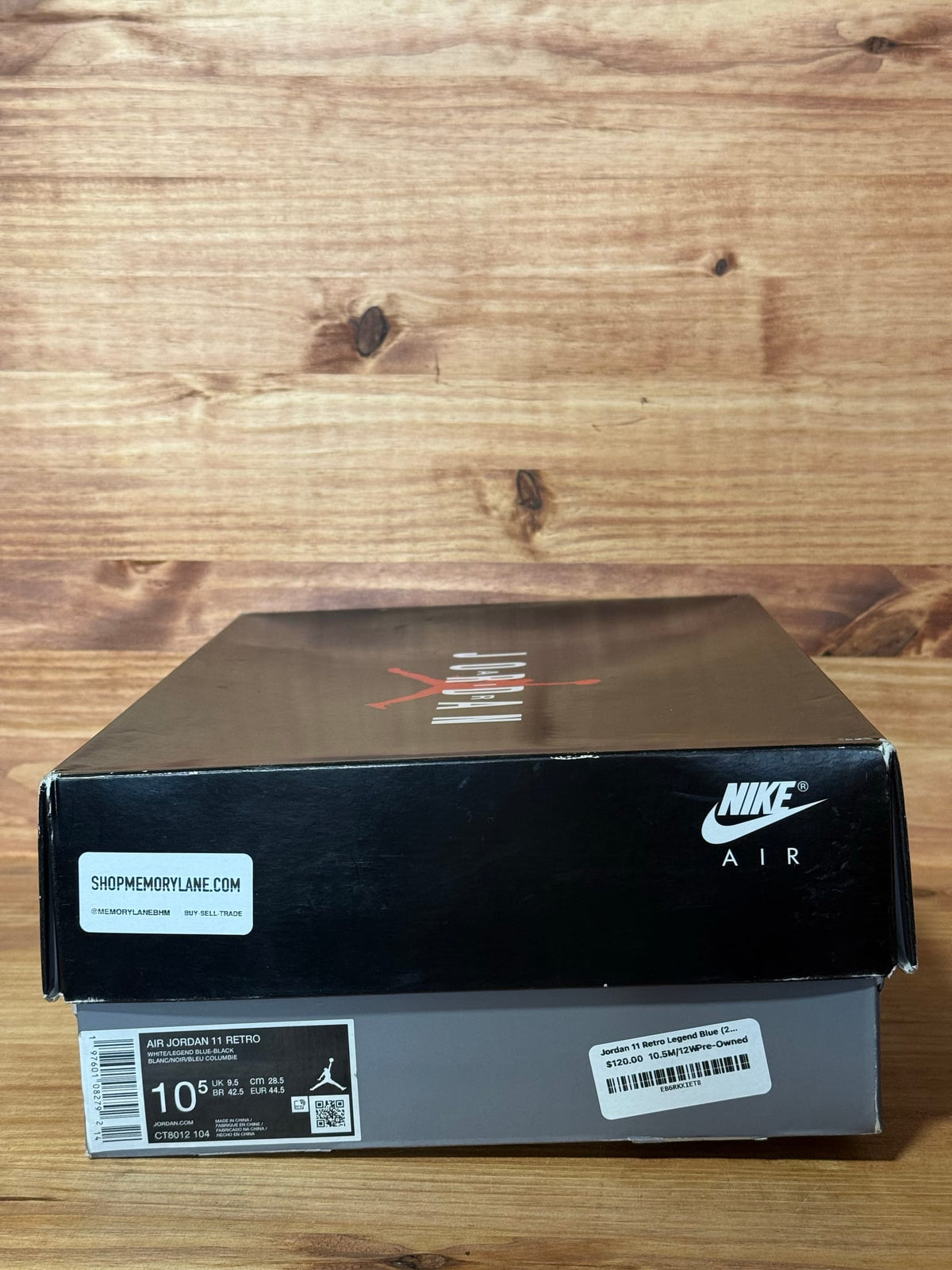 Jordan 11 Retro Legend Blue (2024) - Size 10.5
