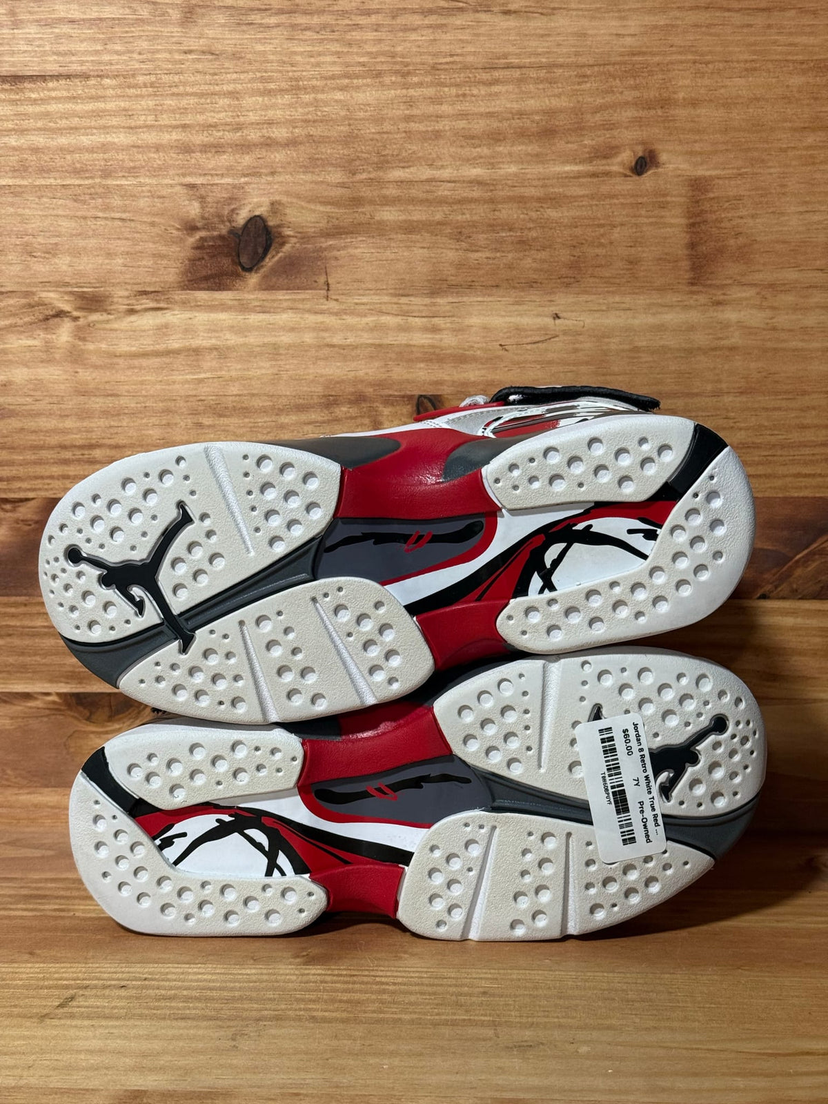 Jordan 8 Retro White True Red (2025)