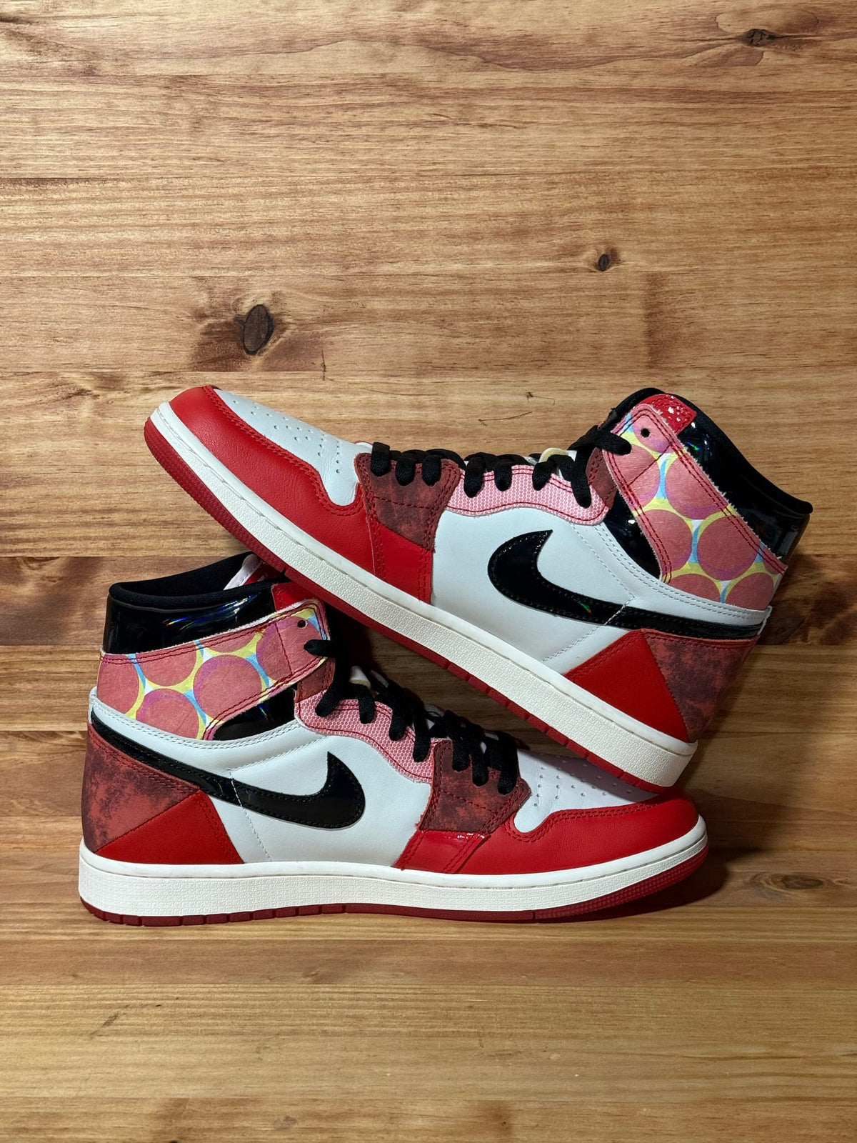 Jordan 1 Retro High OG Spider-Man Across the Spider-Verse - Size 10.5