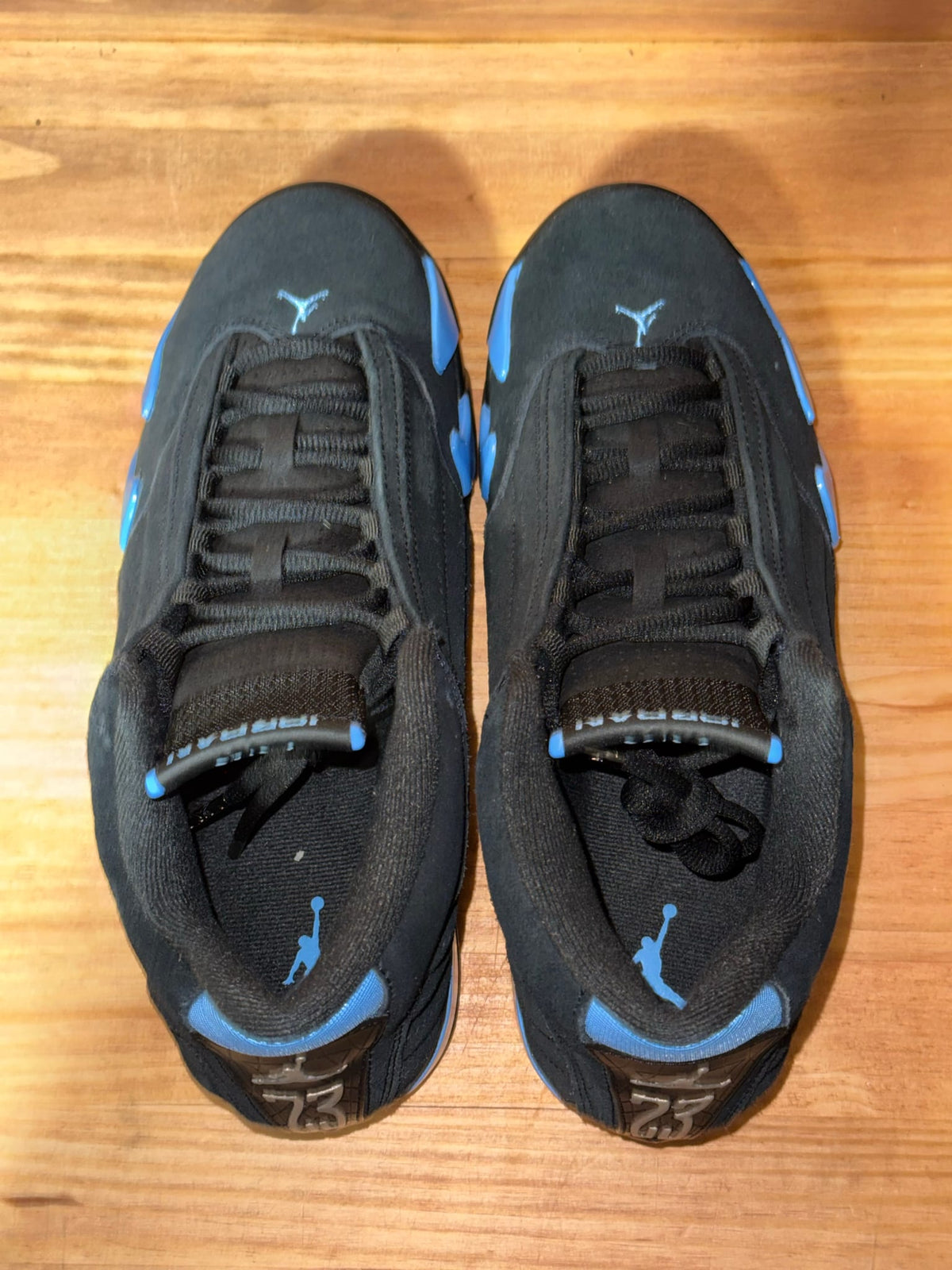 Jordan 14 Retro Black University Blue (2026) - Size 9.5