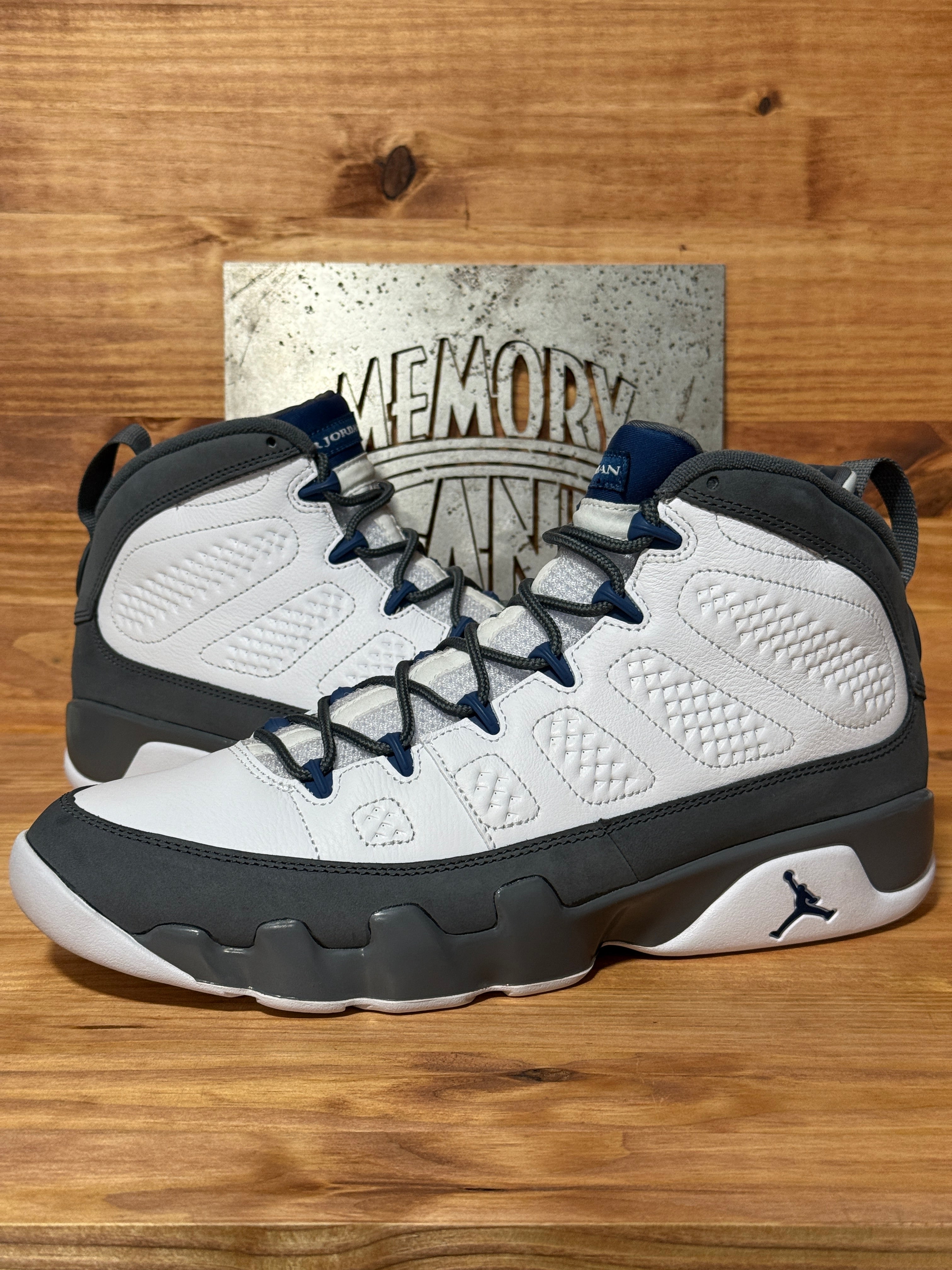 Jordan 9 Retro Flint Grey French Blue (2026)
