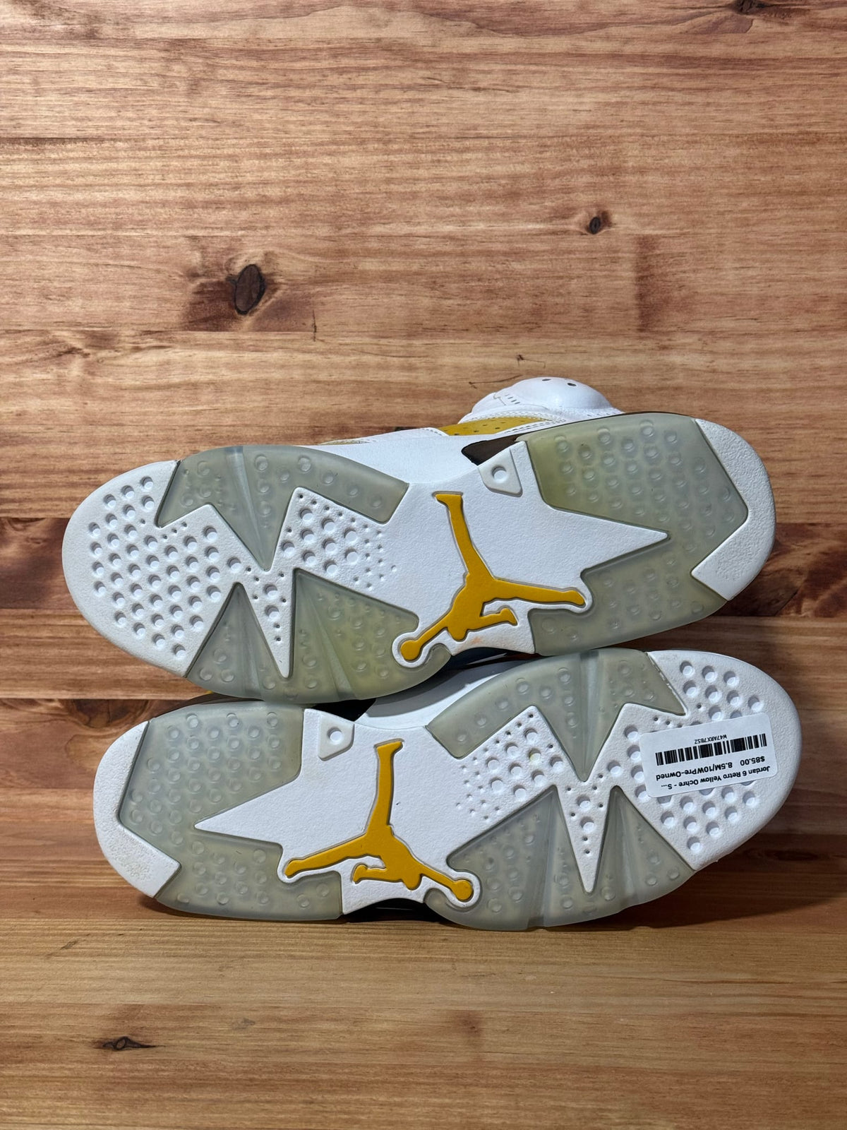 Jordan 6 Retro Yellow Ochre - Size 8.5