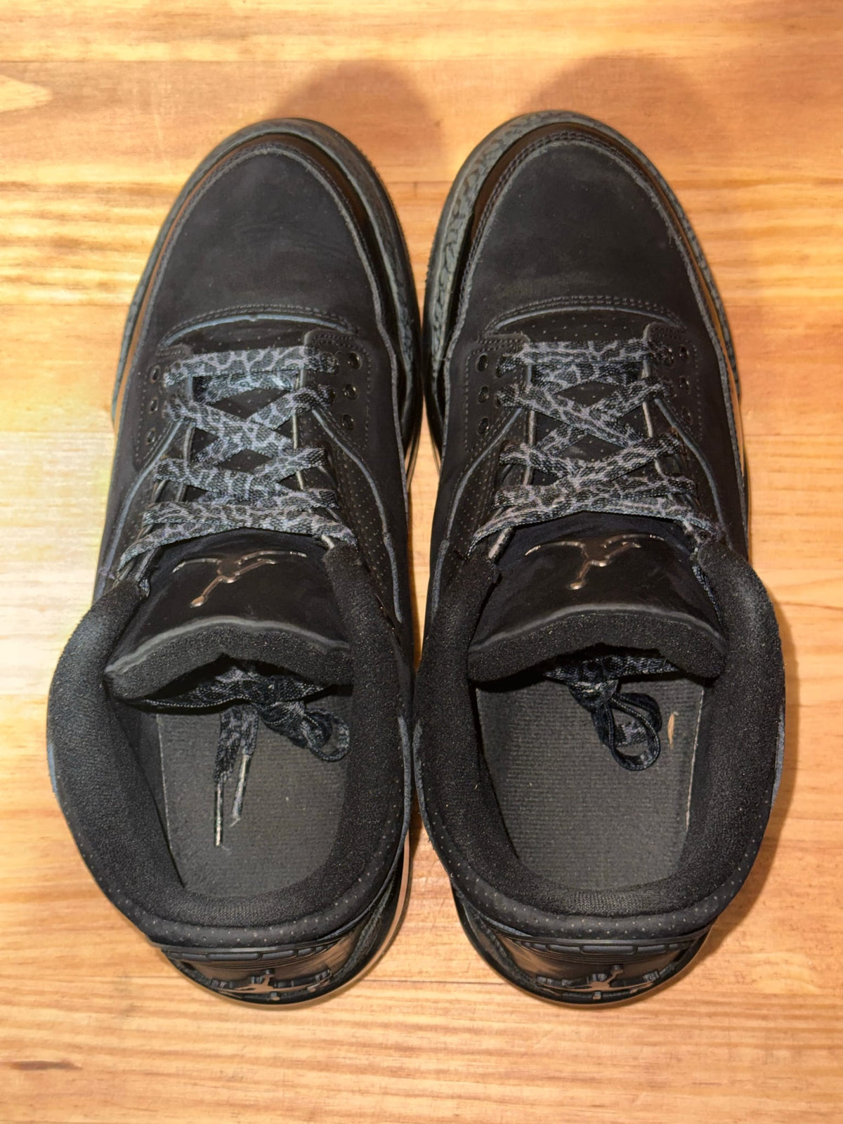 Jordan 3 Retro Black Cat (2025) - Size 9