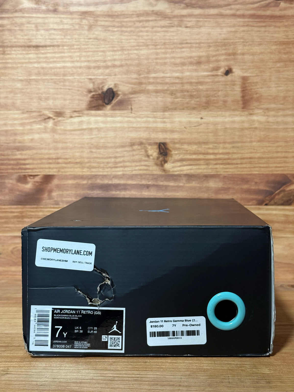 Jordan 11 Retro Gamma Blue (2025) (GS)