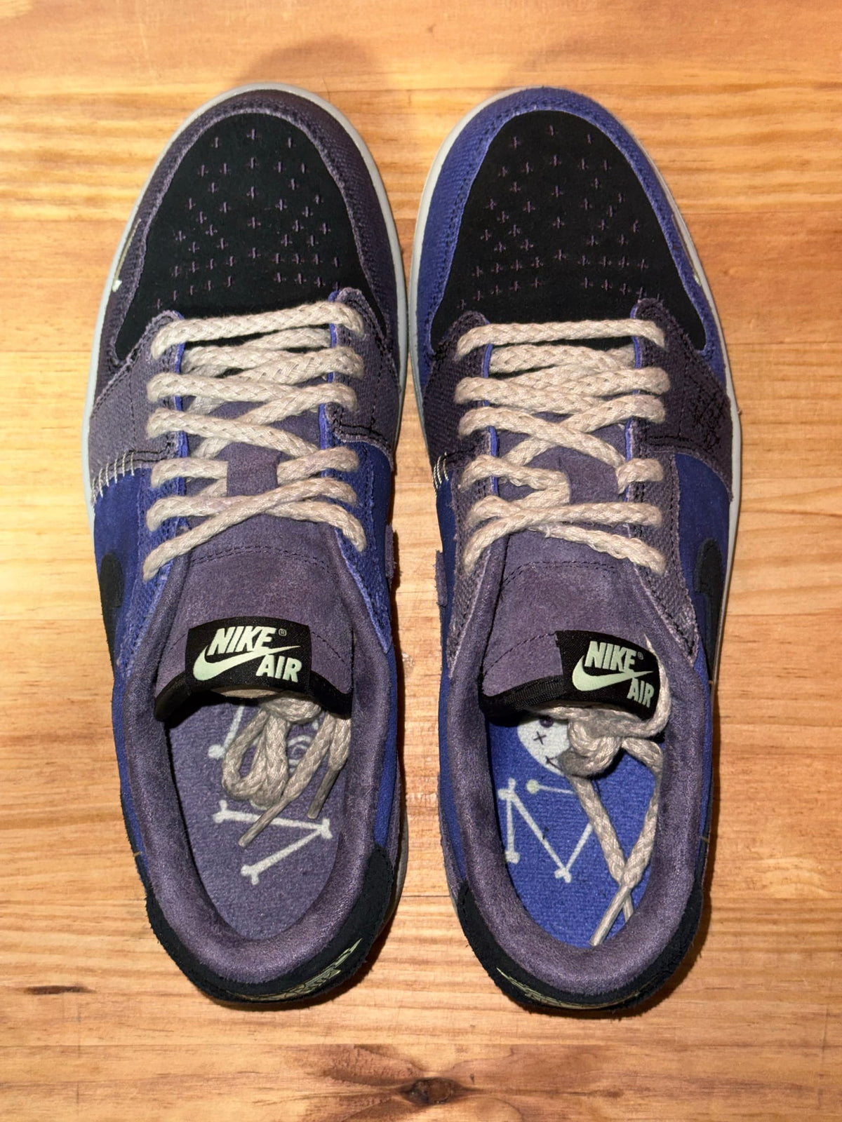 Jordan 1 Retro Low OG Zion Williamson Voodoo Alternate - Size 9.5