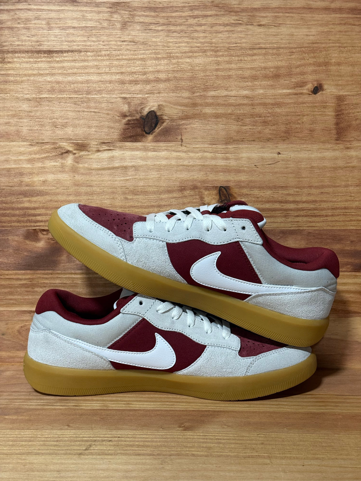 Nike SB Force 58 Team Red Gum Light Brown