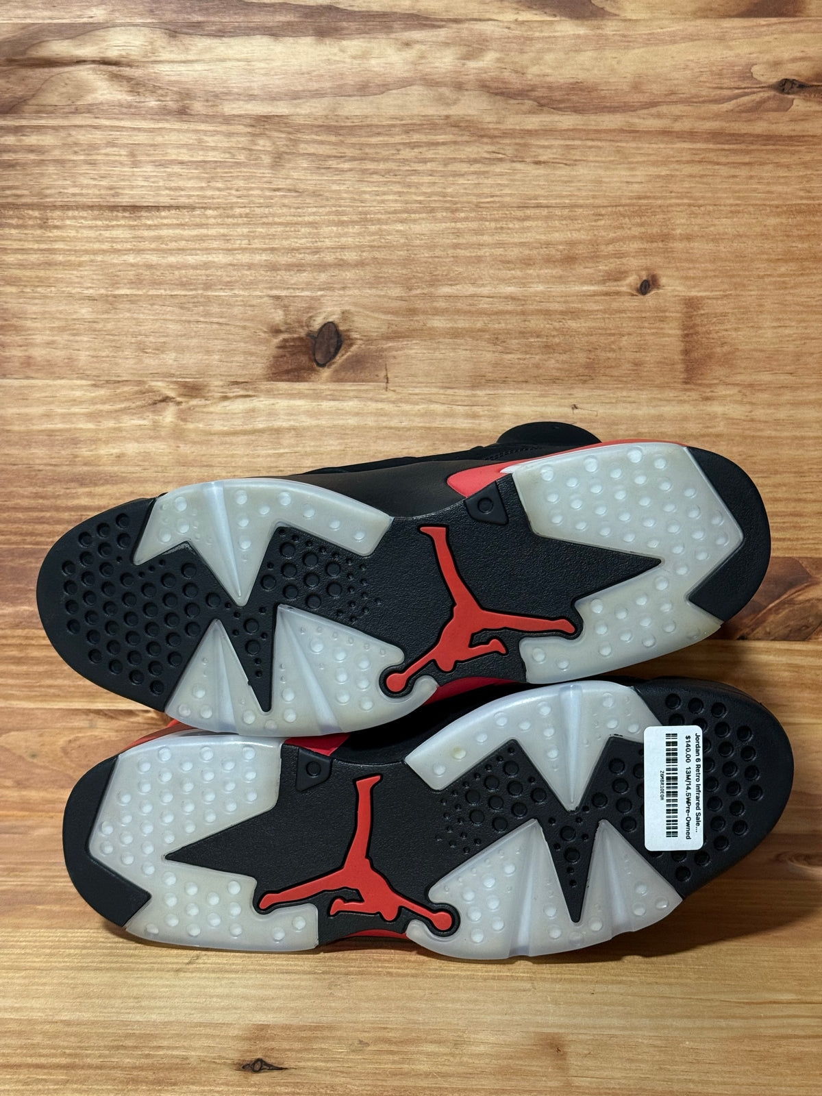 Jordan 6 Retro Infrared Salesman