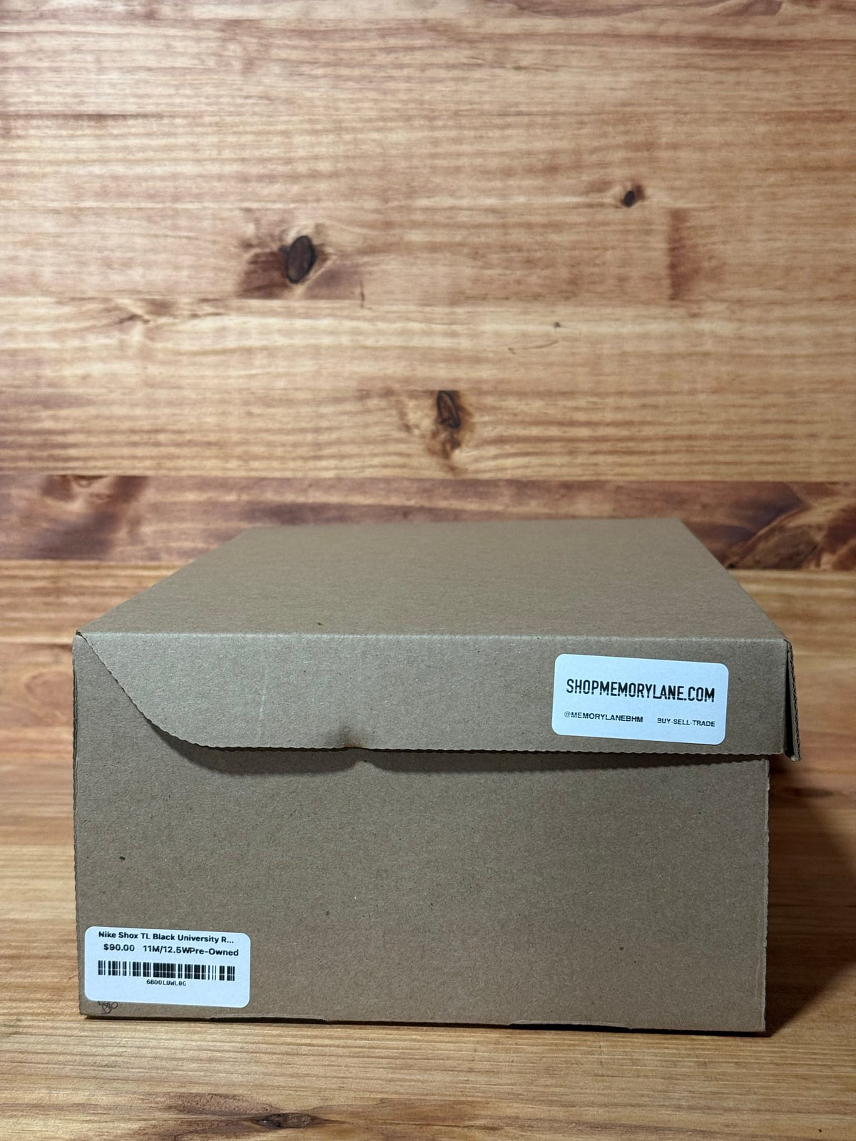 Nike Shox TL Black University Red - Size 11