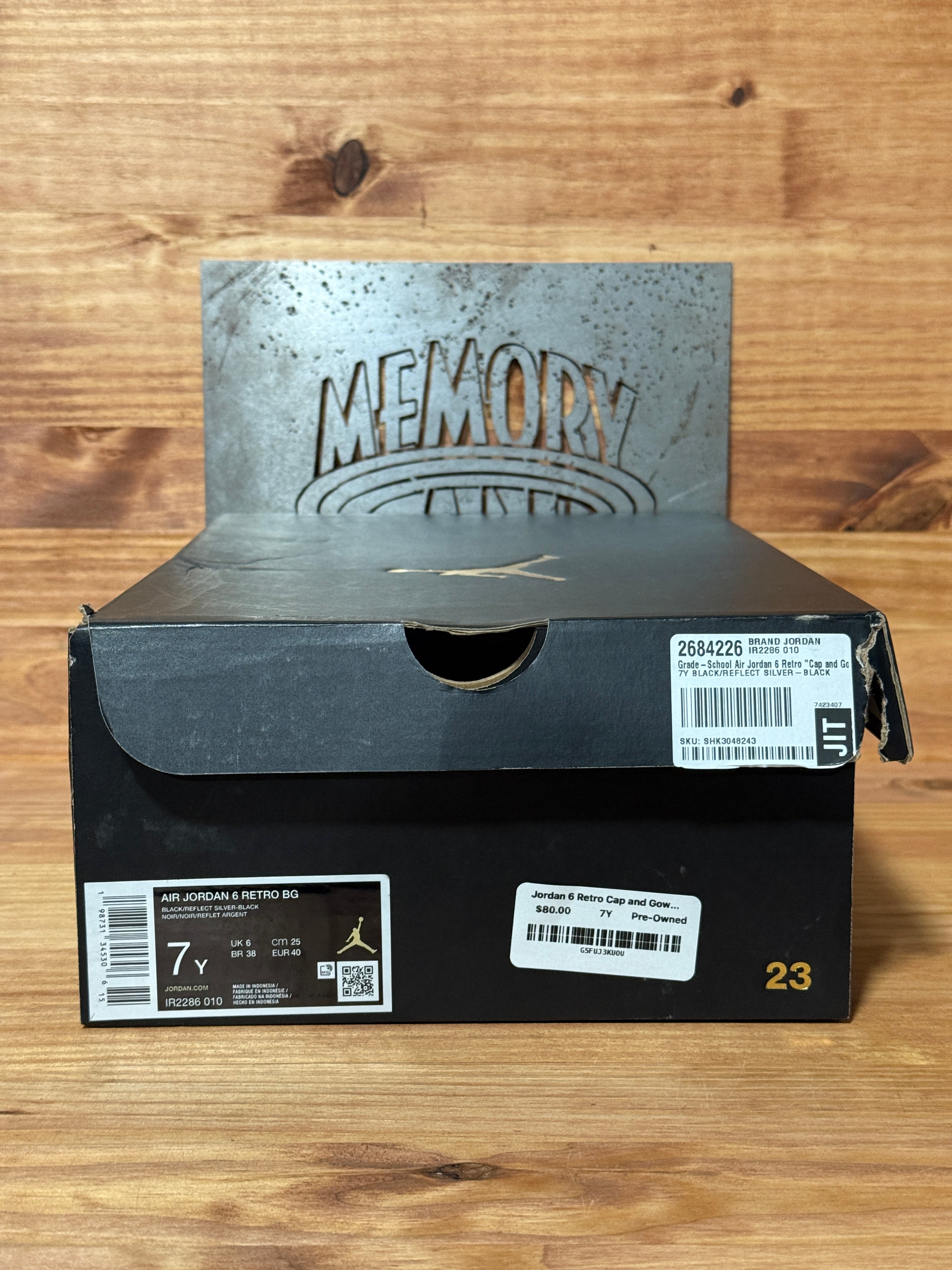 Jordan 6 Retro Cap and Gown (GS)