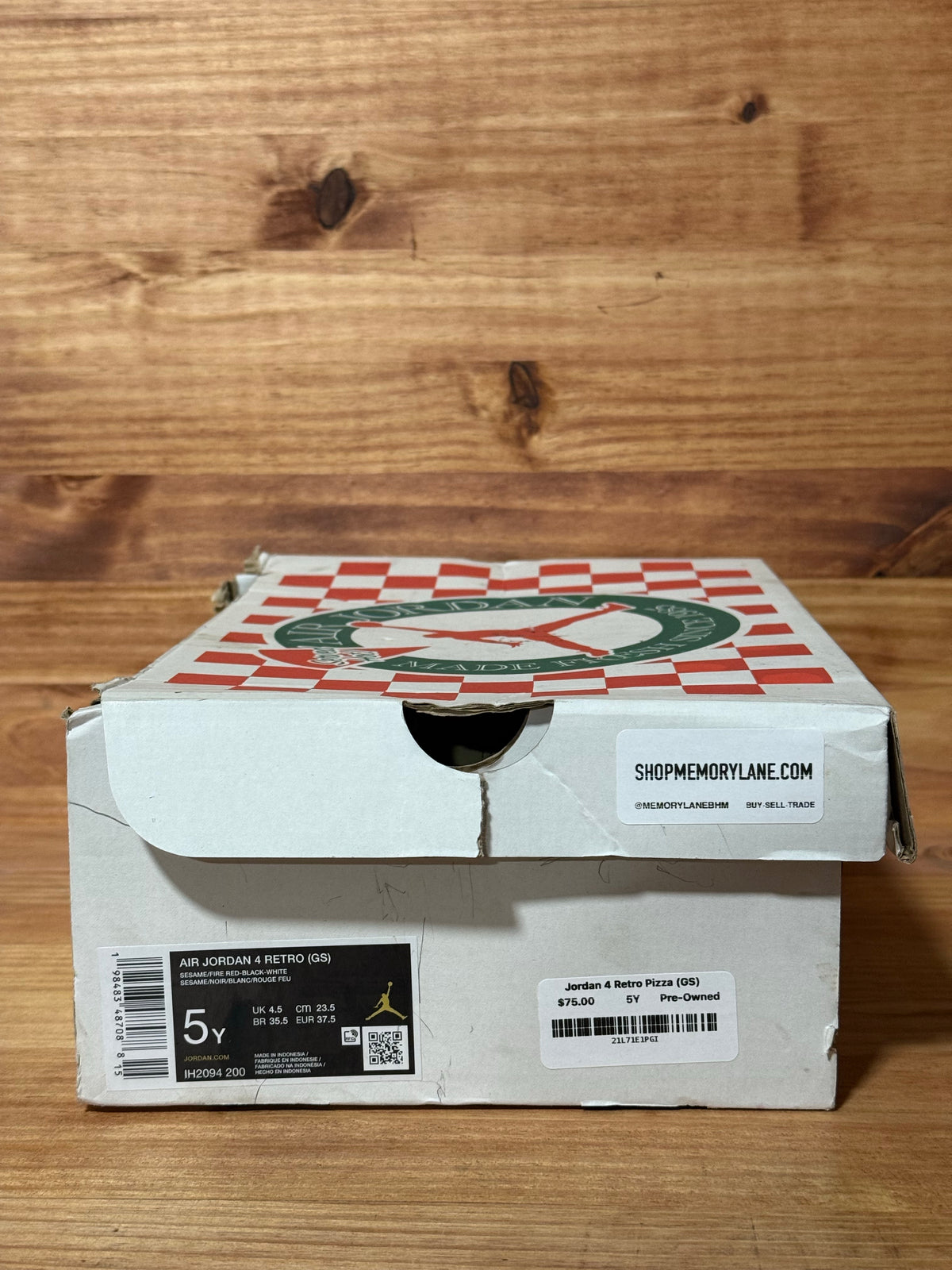 Jordan 4 Retro Pizza (GS)