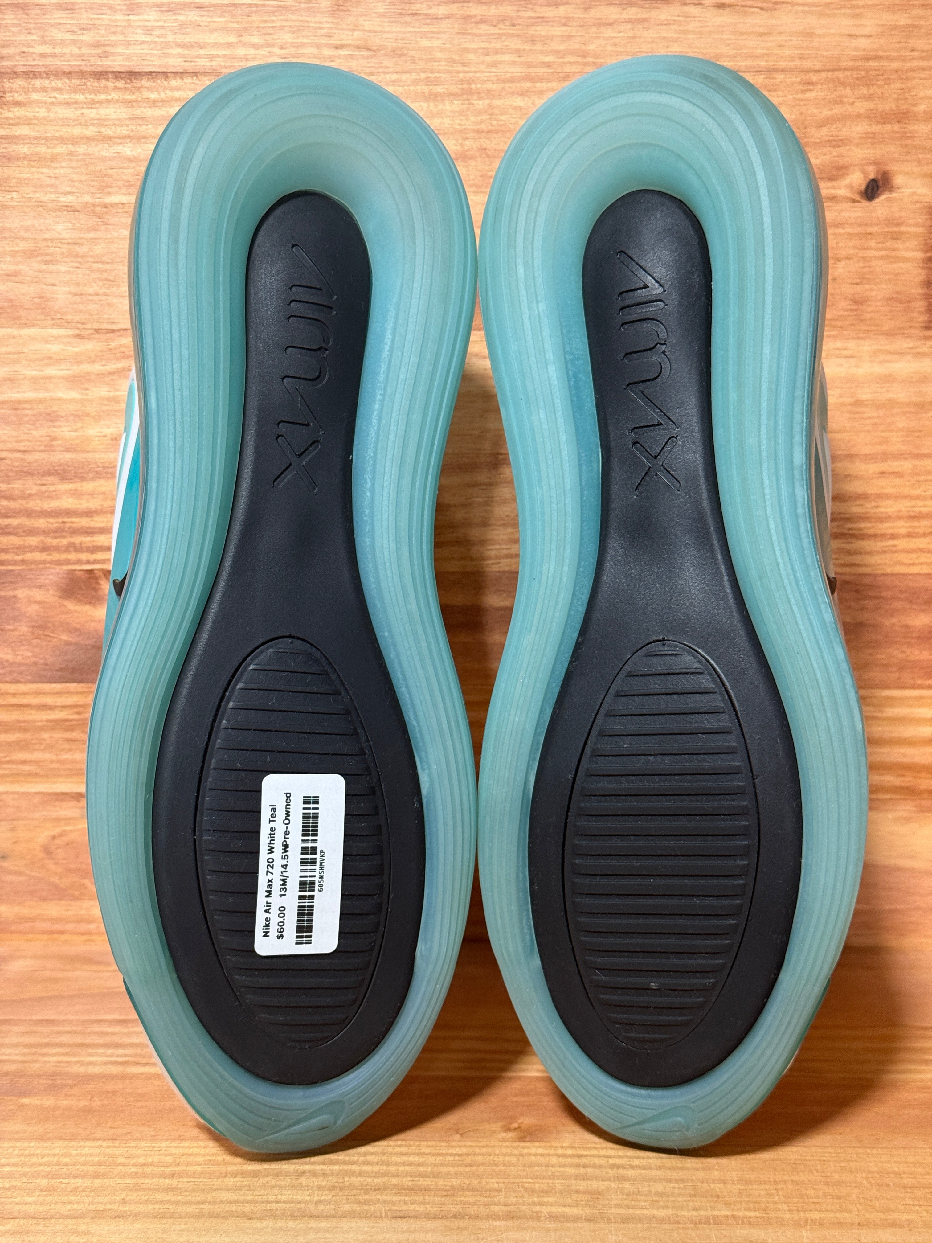 Nike Air Max 720 White Teal