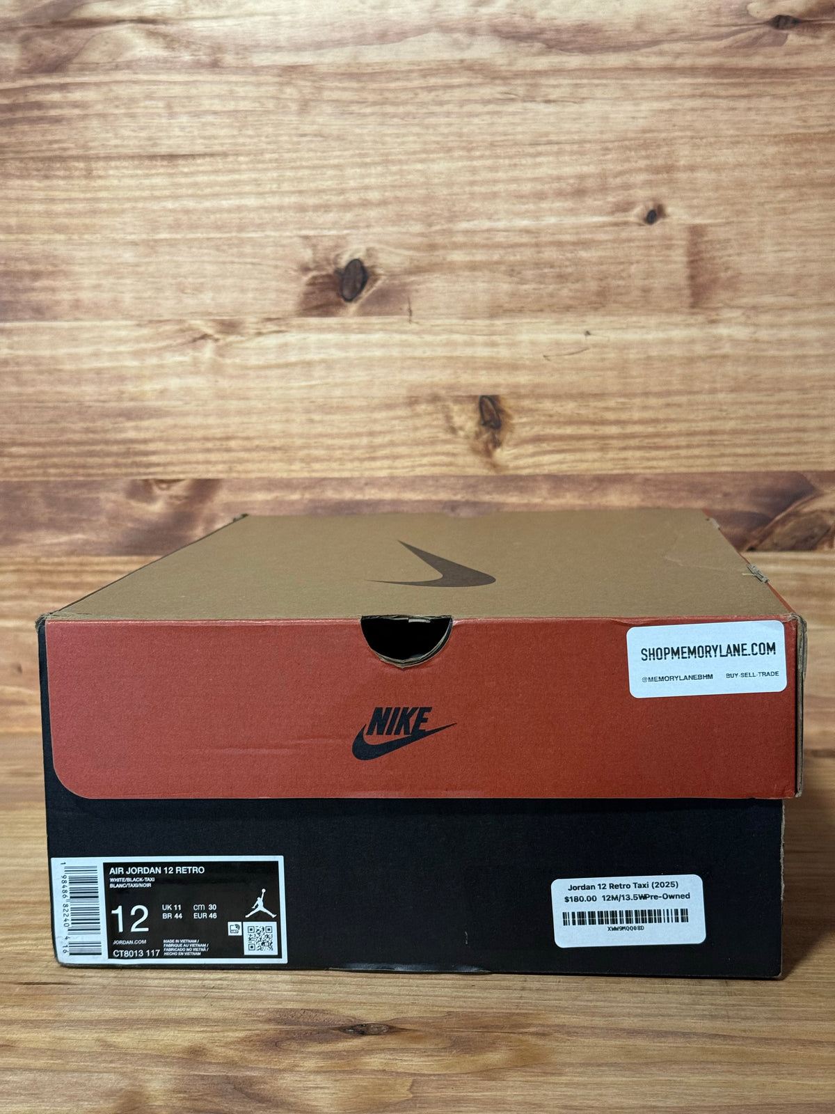 Jordan 12 Retro Taxi (2025)