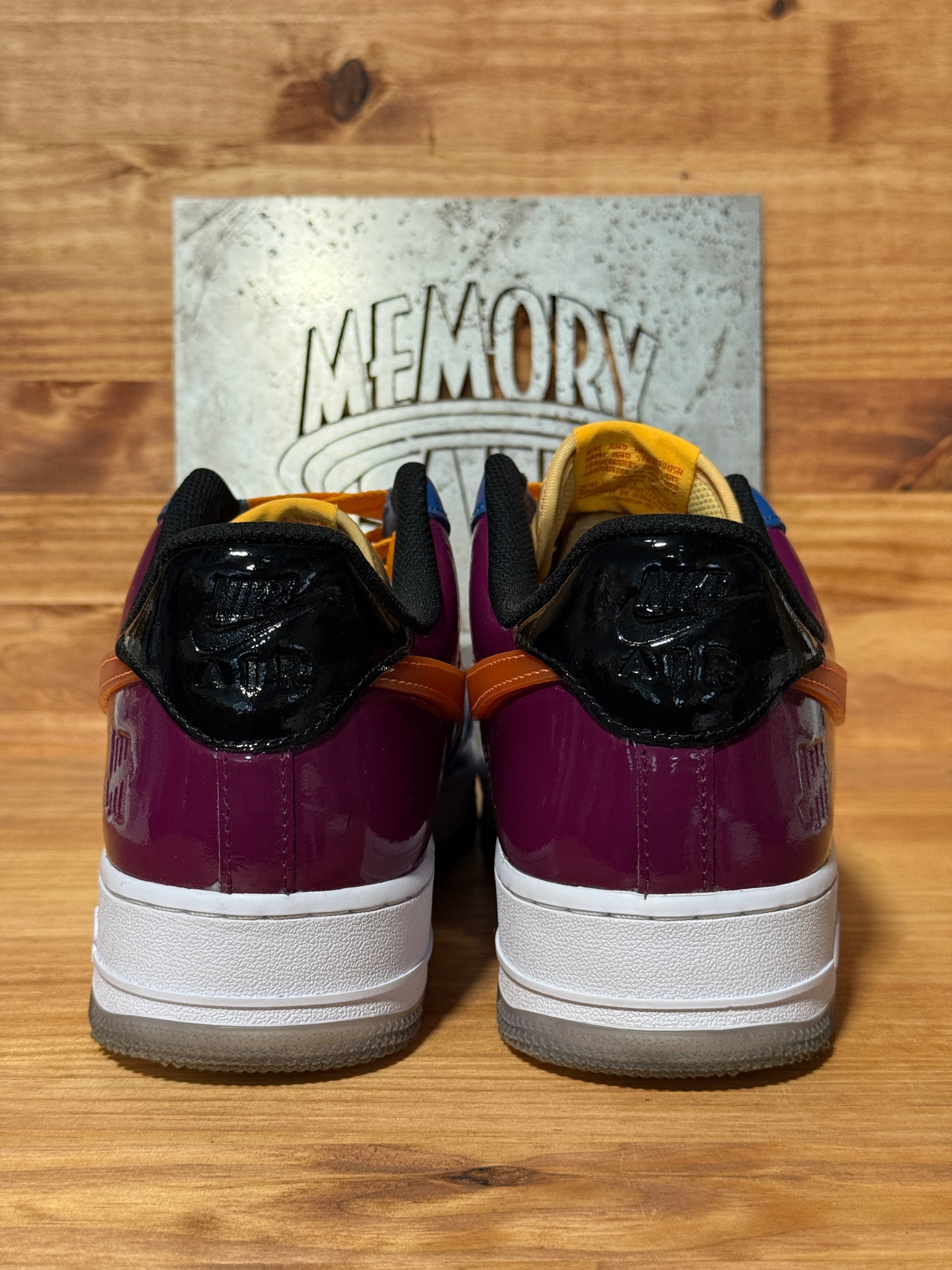 Nike Air Force 1 Low SP Undefeated Multi-Patent Total Orange