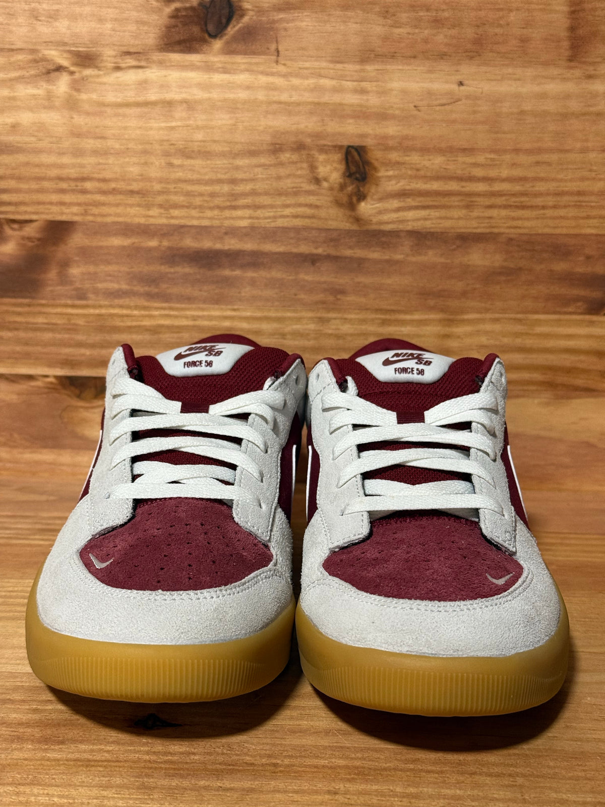 Nike SB Force 58 Team Red Gum Light Brown