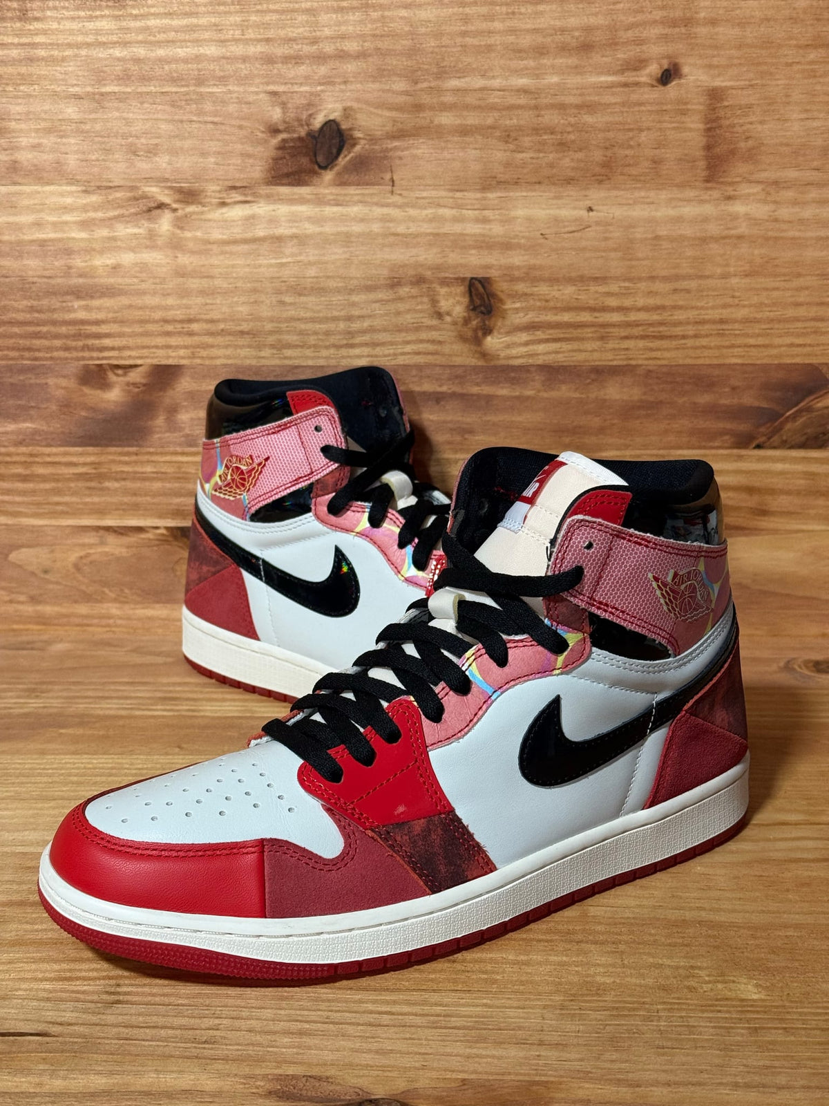 Jordan 1 Retro High OG Spider-Man Across the Spider-Verse - Size 10.5