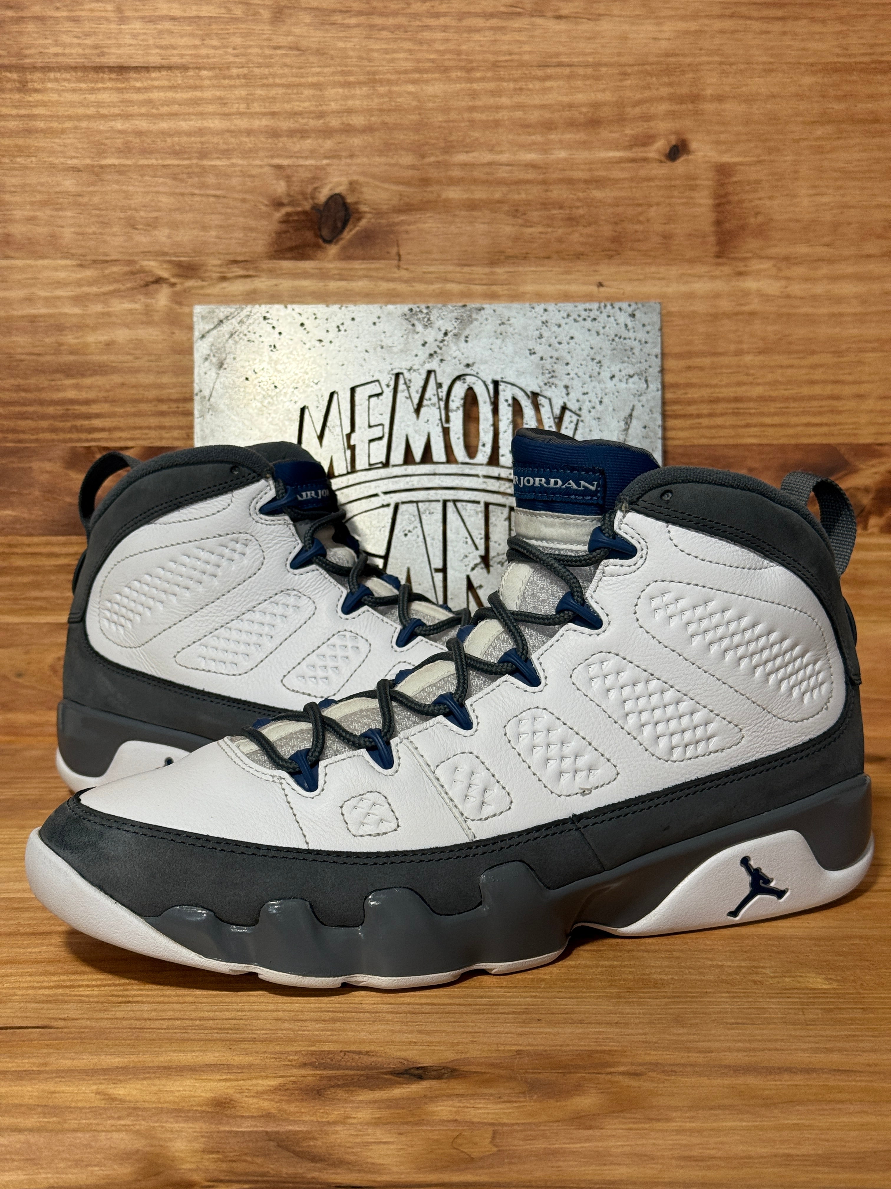 Jordan 9 Retro Flint Grey French Blue (2026)