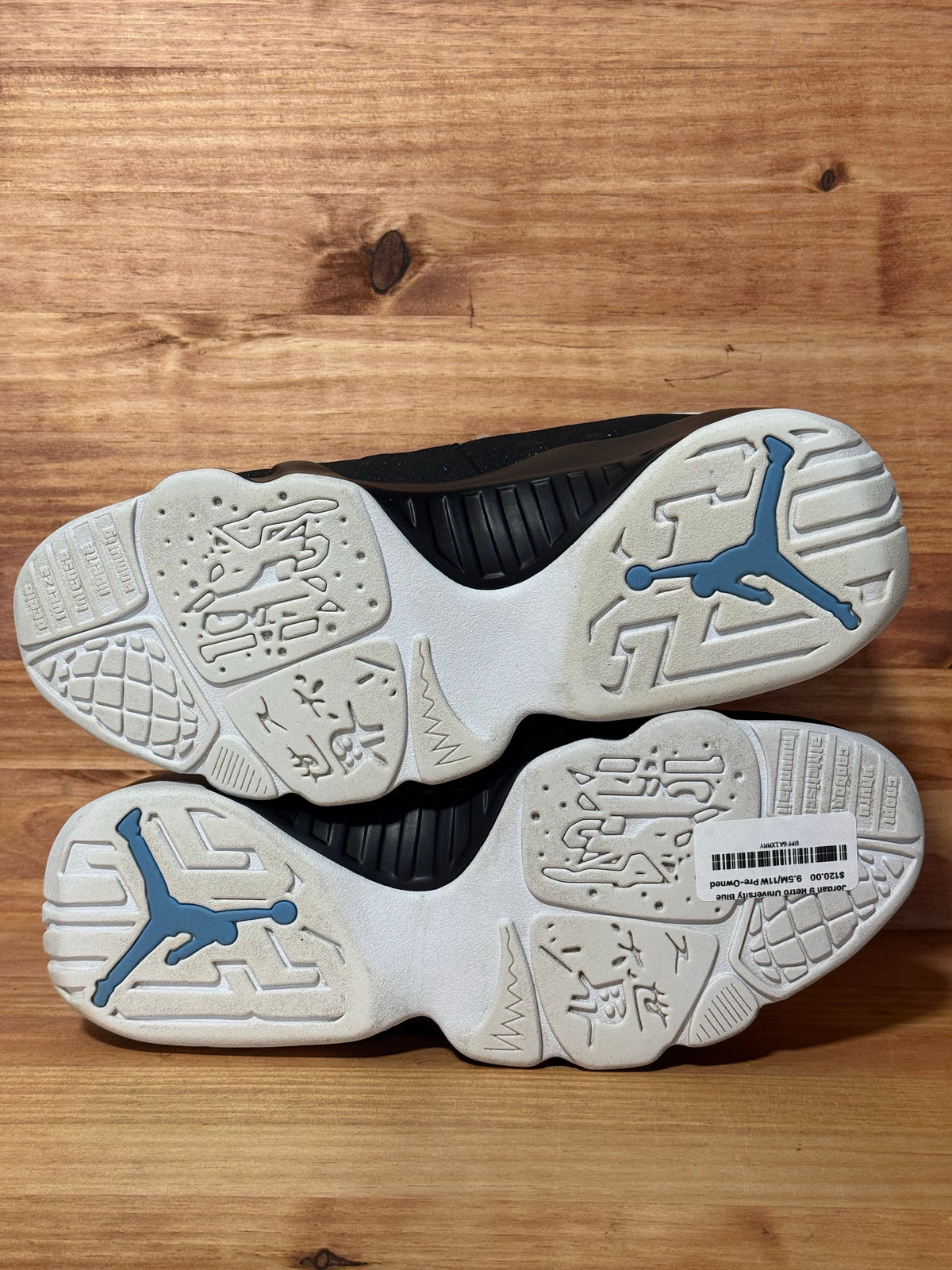 Jordan 9 Retro University Blue