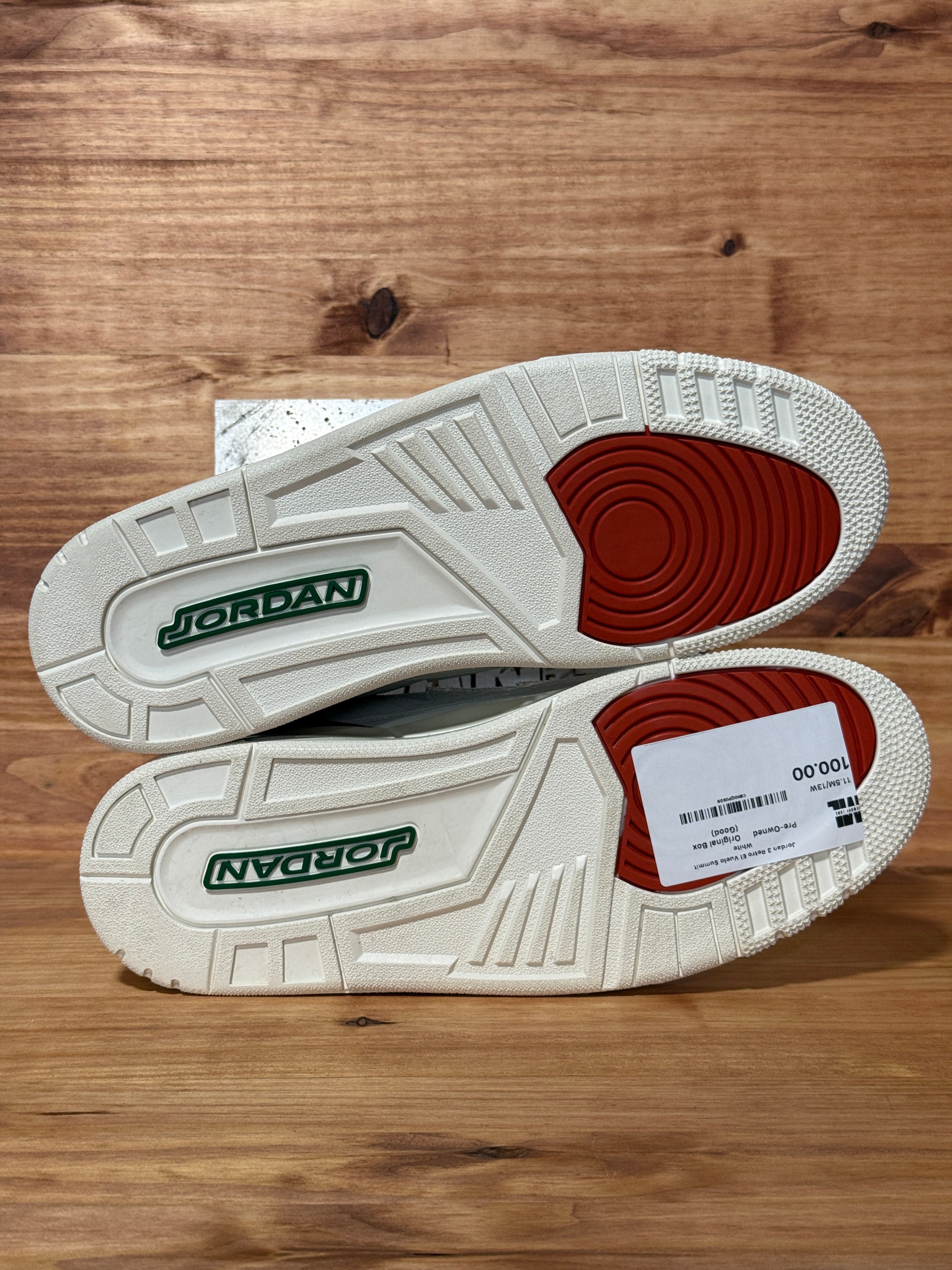 Jordan 3 Retro El Vuelo Summit White