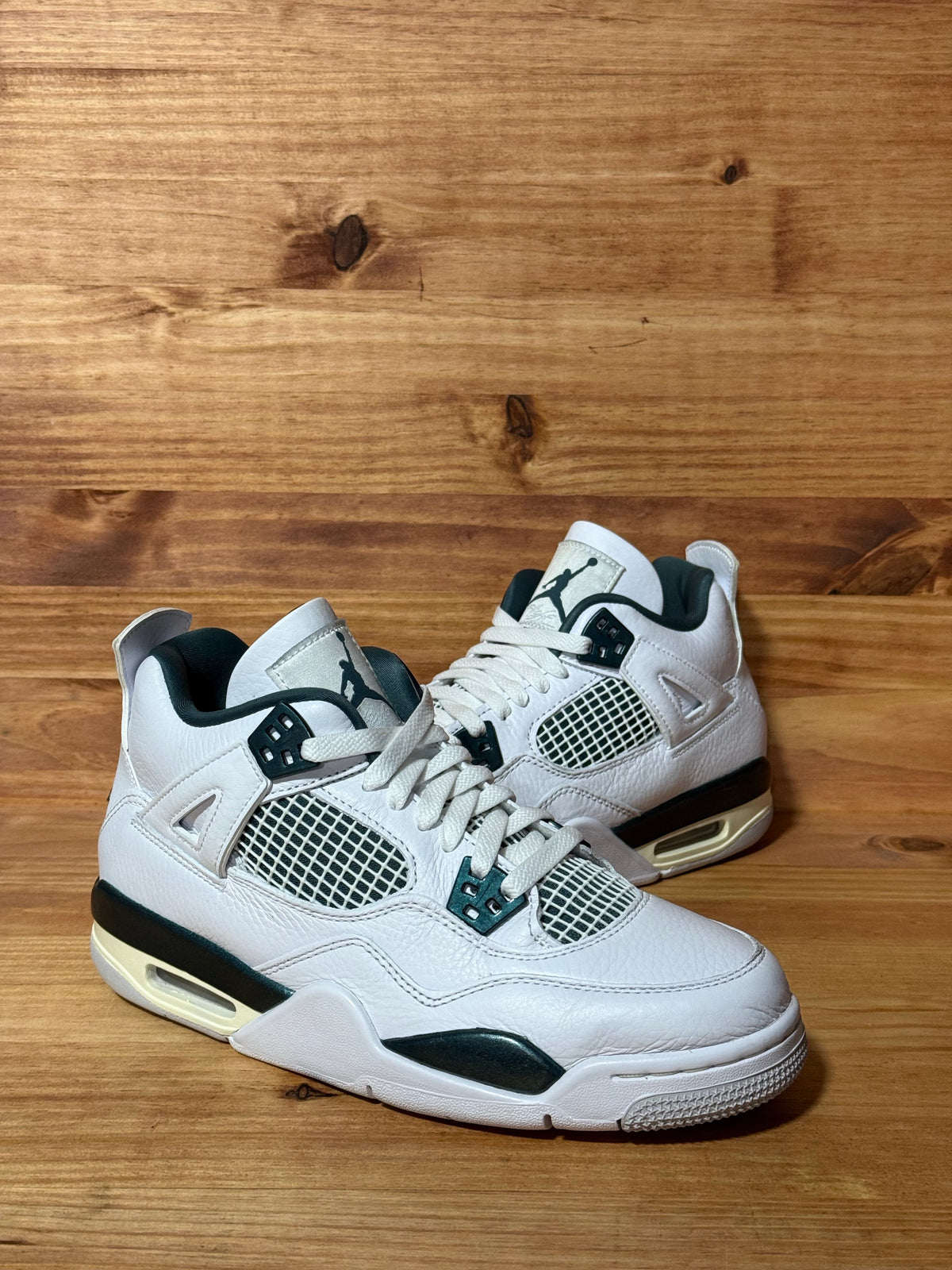 Jordan 4 Retro Oxidized Green (GS) - Size 7Y