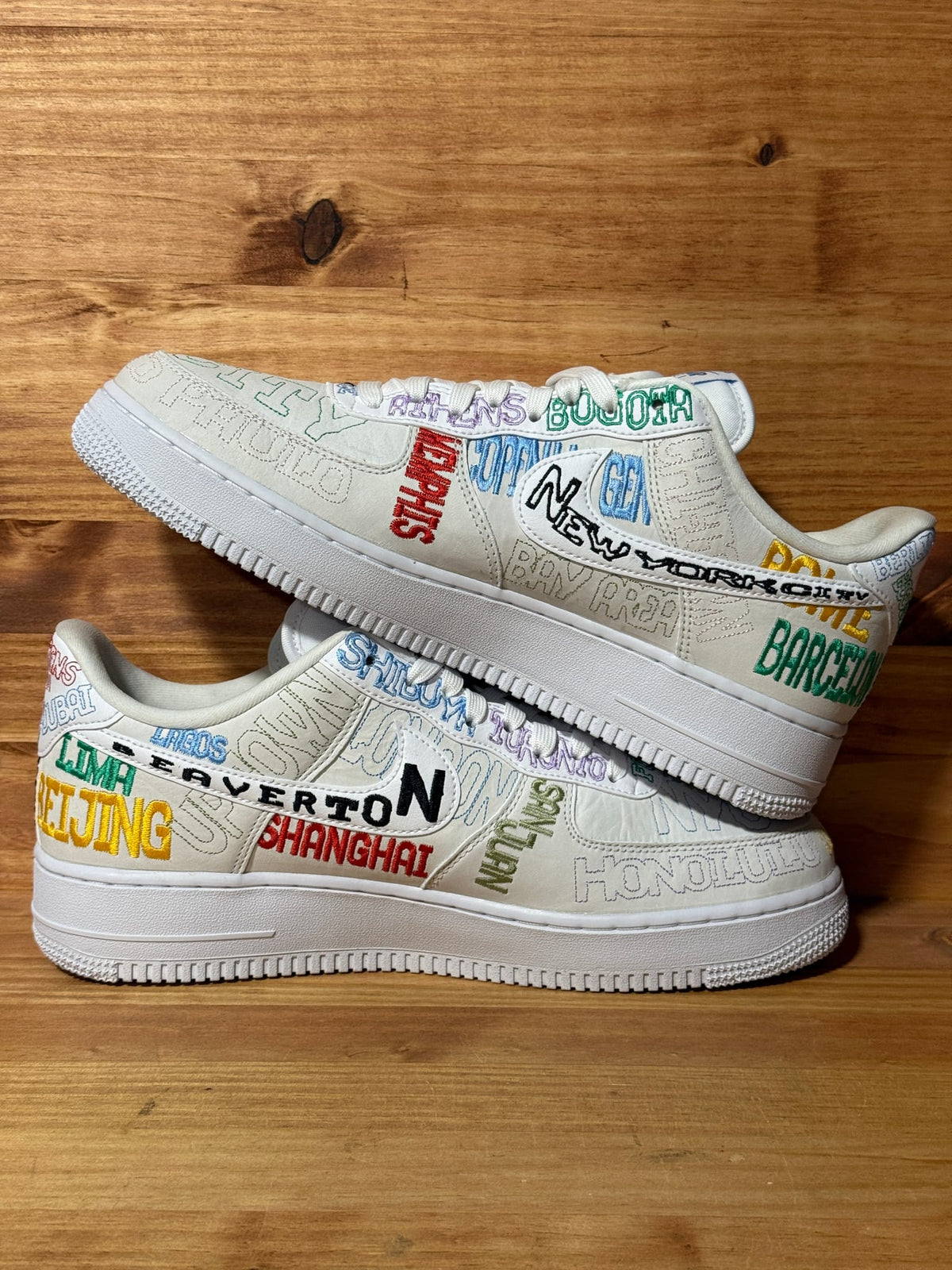 Nike Air Force 1 Low World Tour White - Size 11
