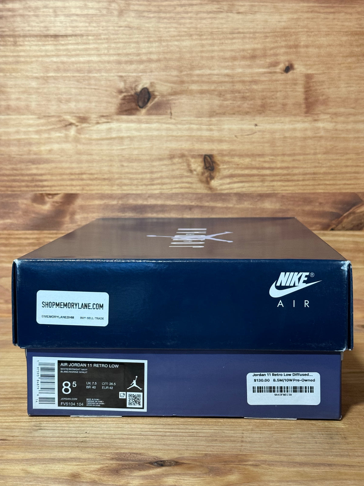 Jordan 11 Retro Low Diffused Blue