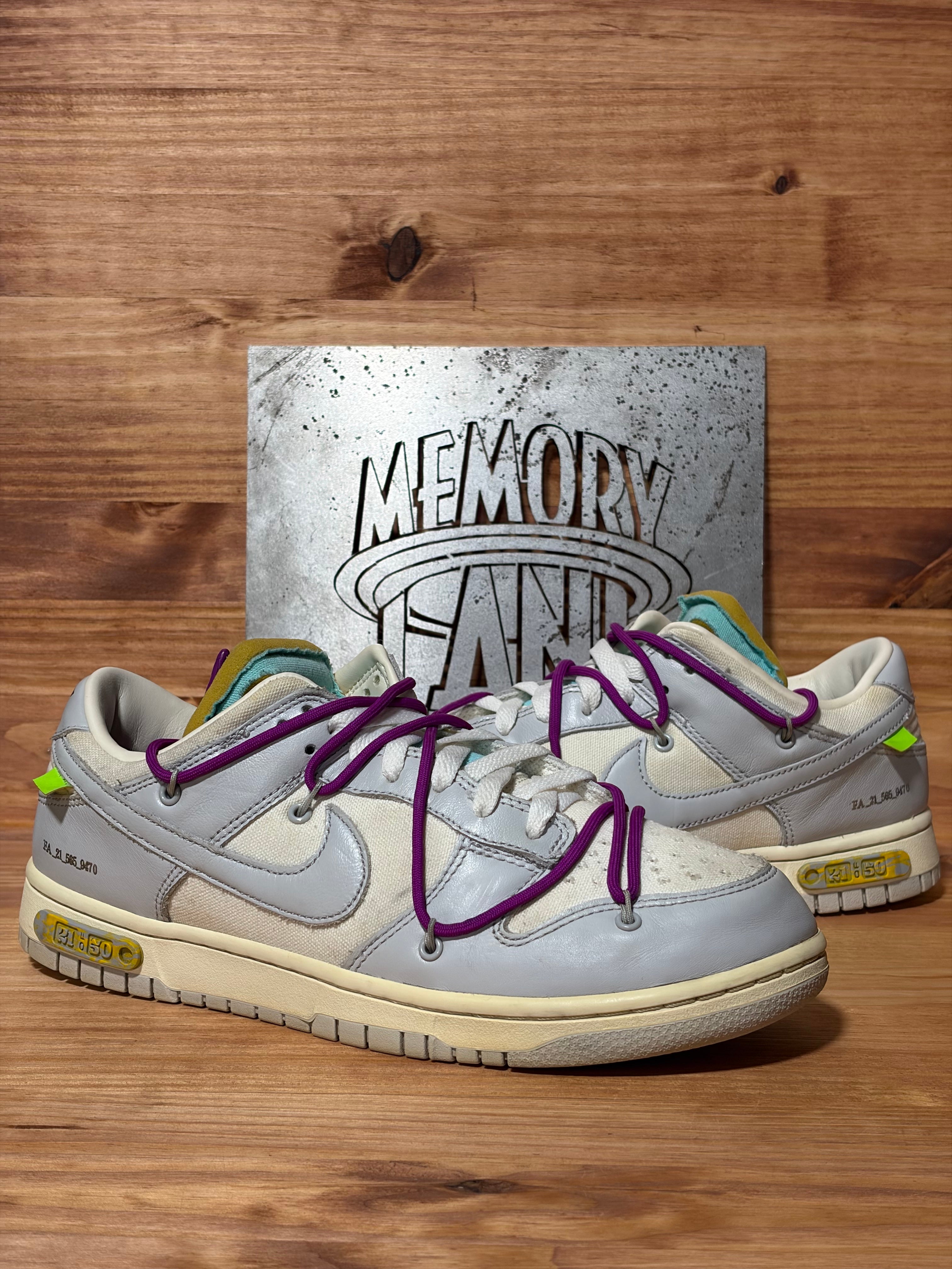 Nike Dunk Low Off-White Lot 21