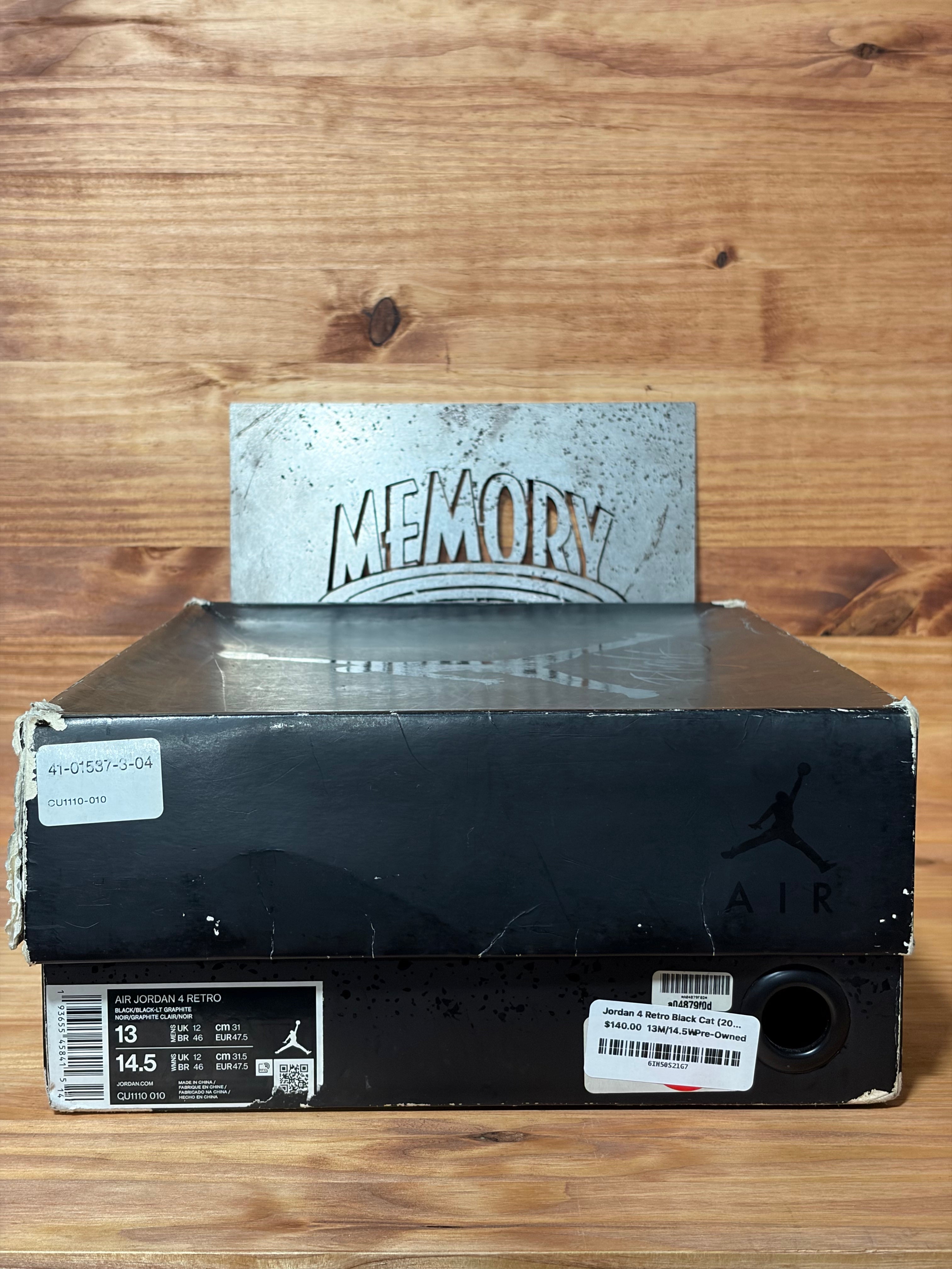 Jordan 4 Retro Black Cat (2020)