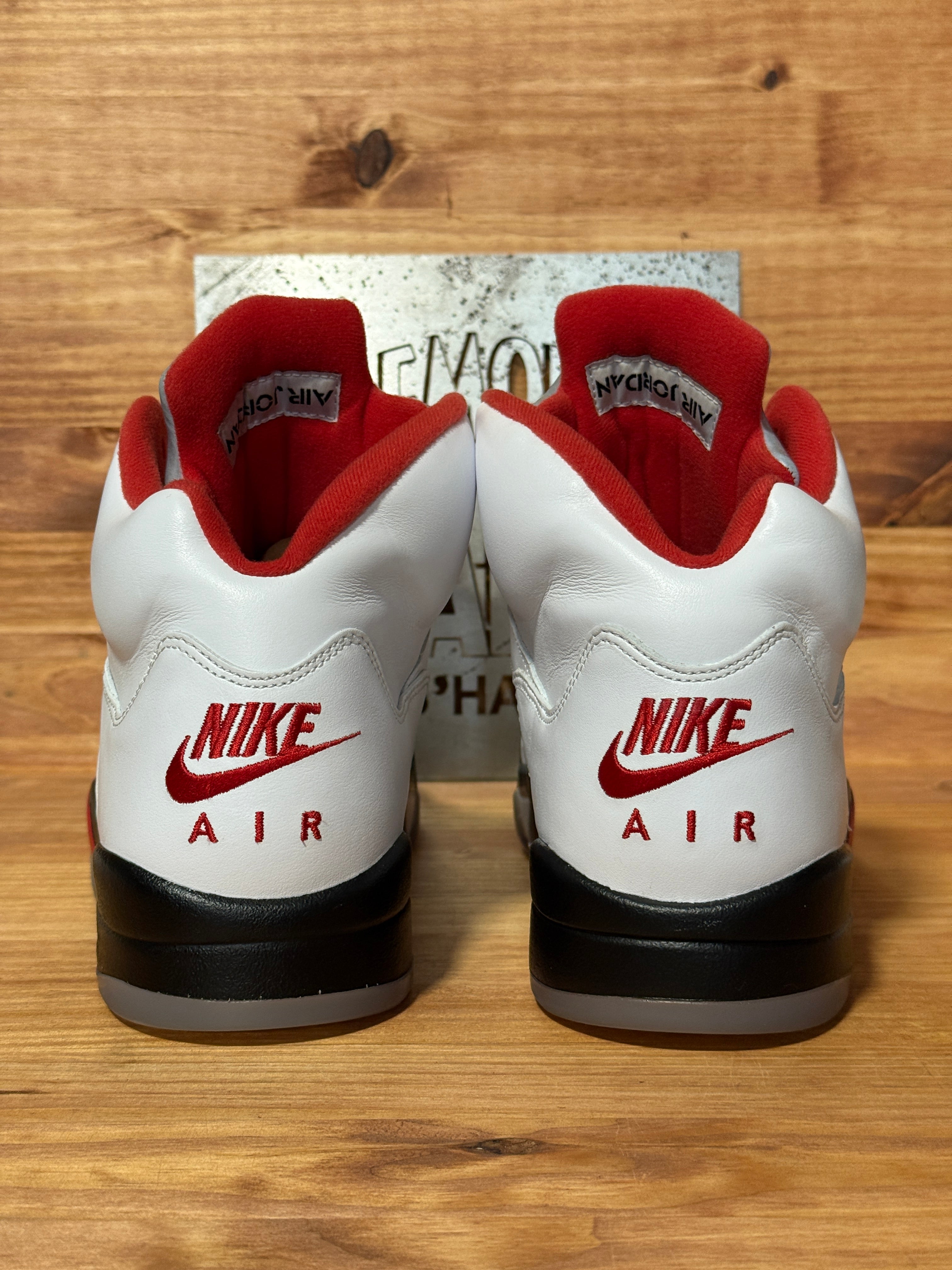 Jordan 5 Retro Fire Red Silver Tongue (2020)