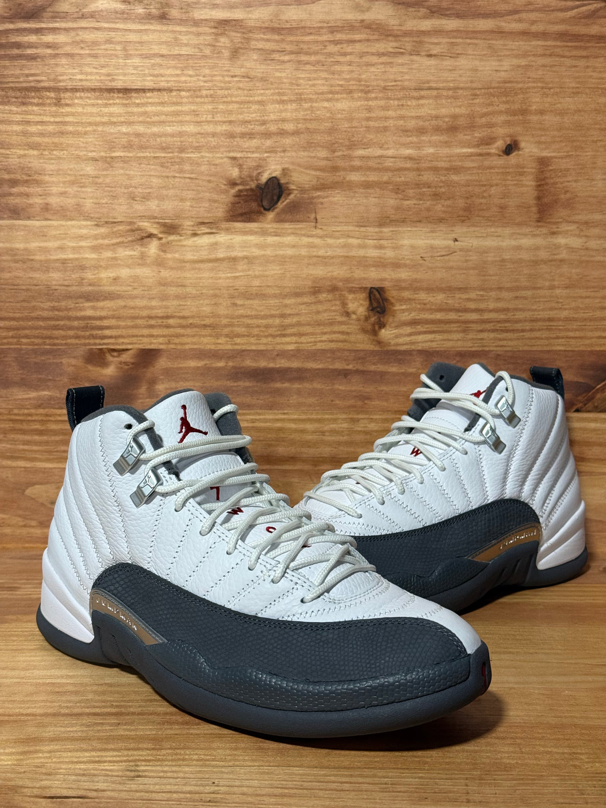 Jordan 12 Retro White Dark Grey