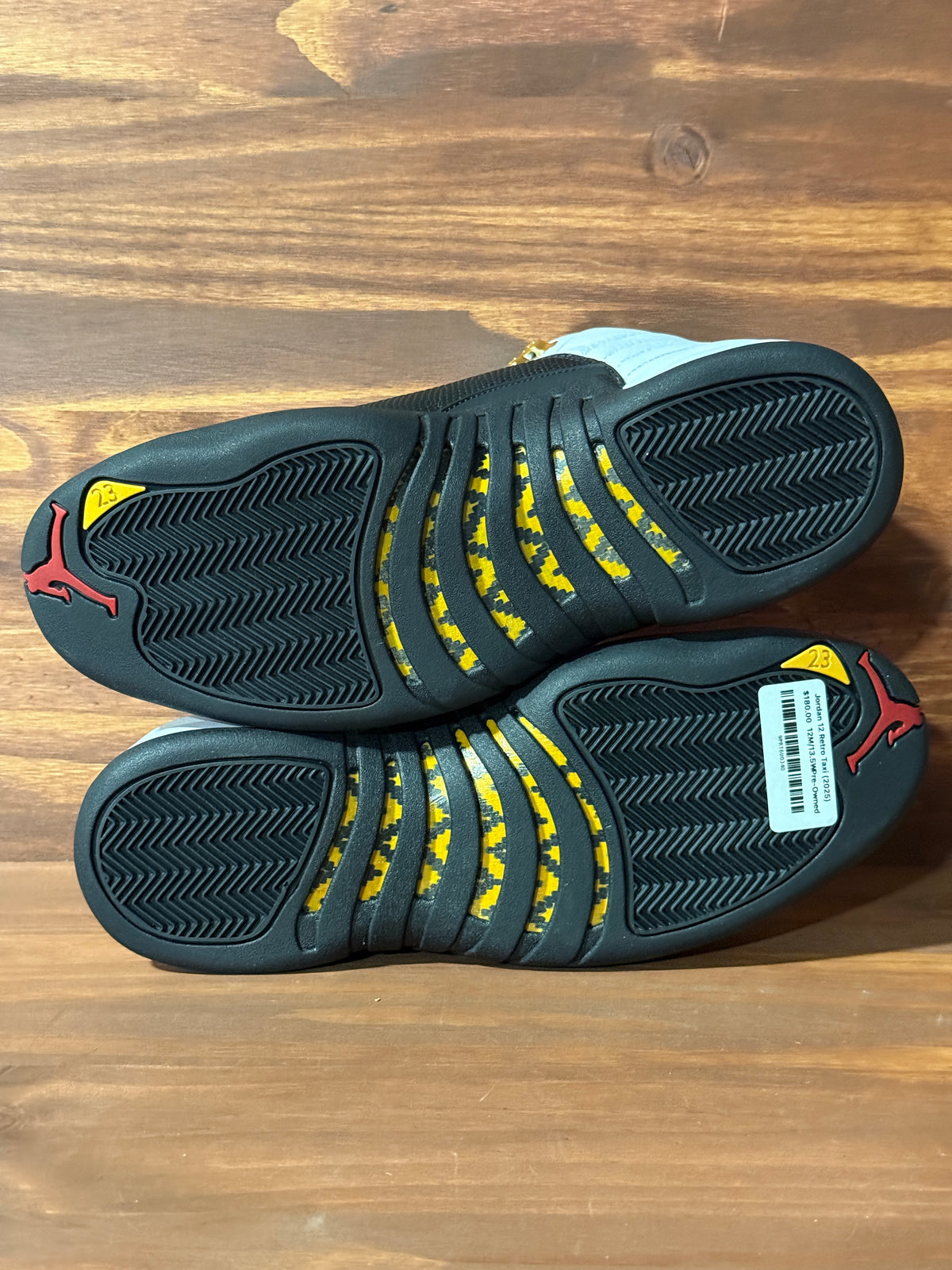 Jordan 12 Retro Taxi (2025) - Size 12