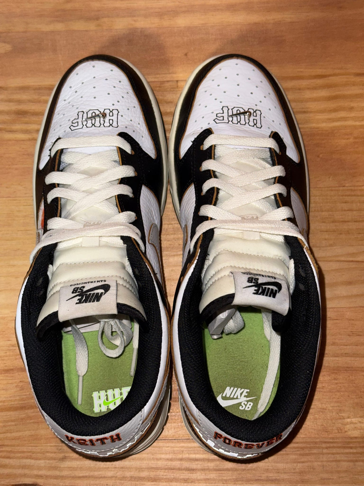 Nike SB Dunk Low HUF San Francisco - Size 10.5
