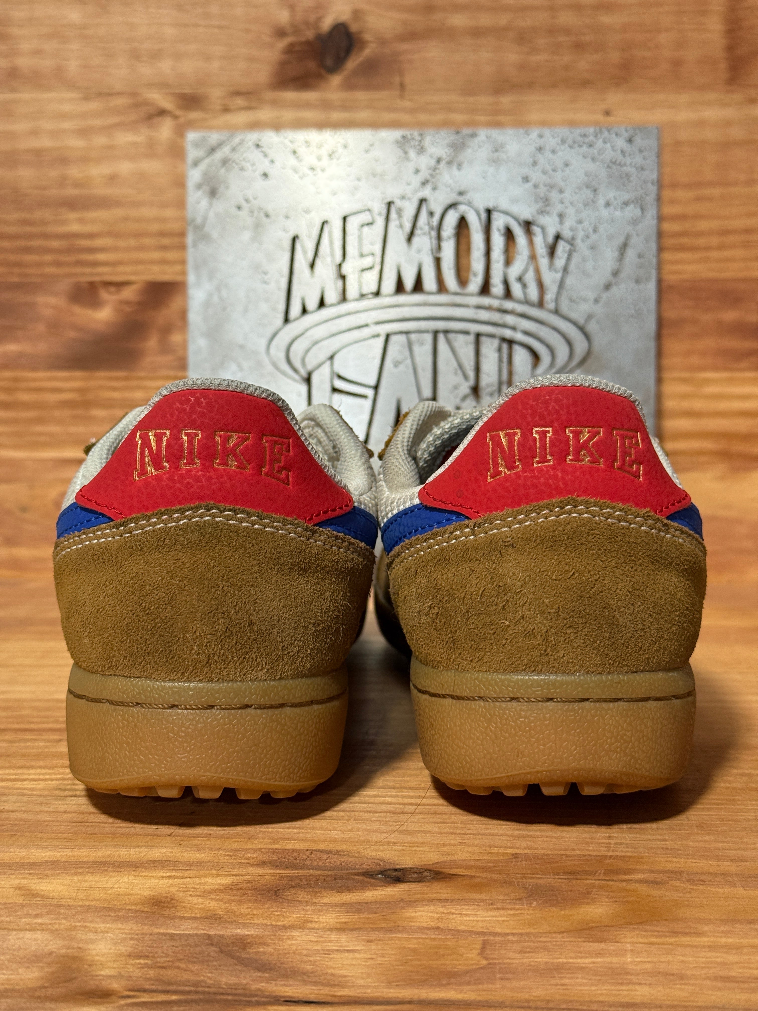 Nike Field General Brown White Royal Blue Red