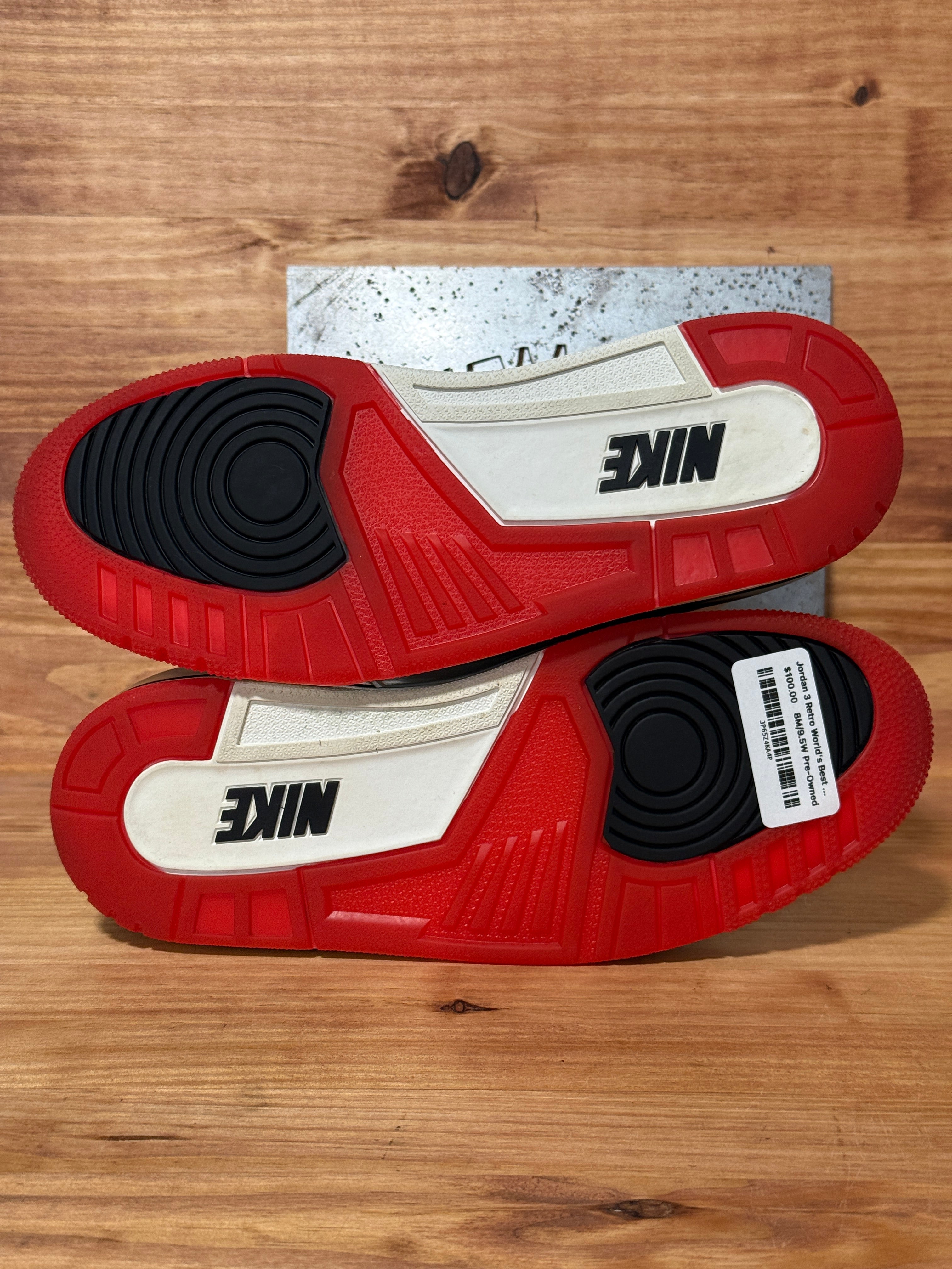 Jordan 3 Retro World's Best Dad