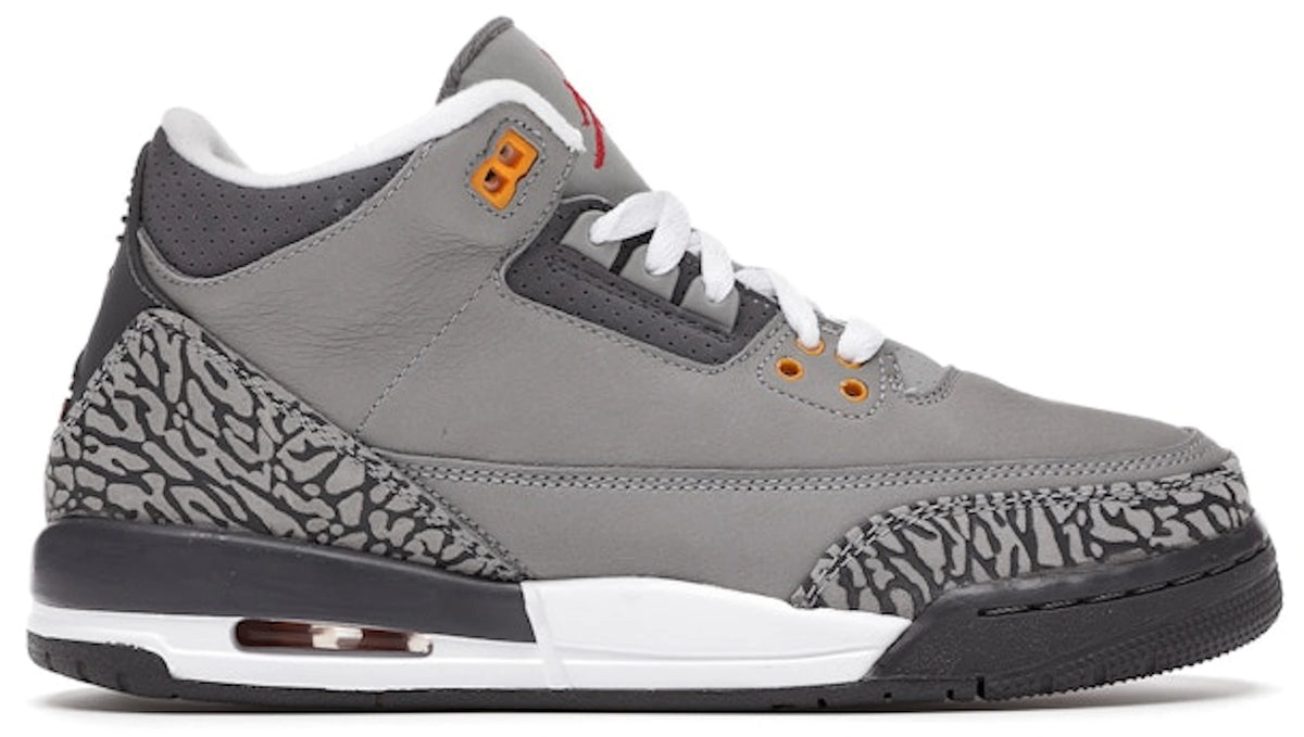 Jordan 3 Retro Cool Grey (2021) (GS) - Size 7Y