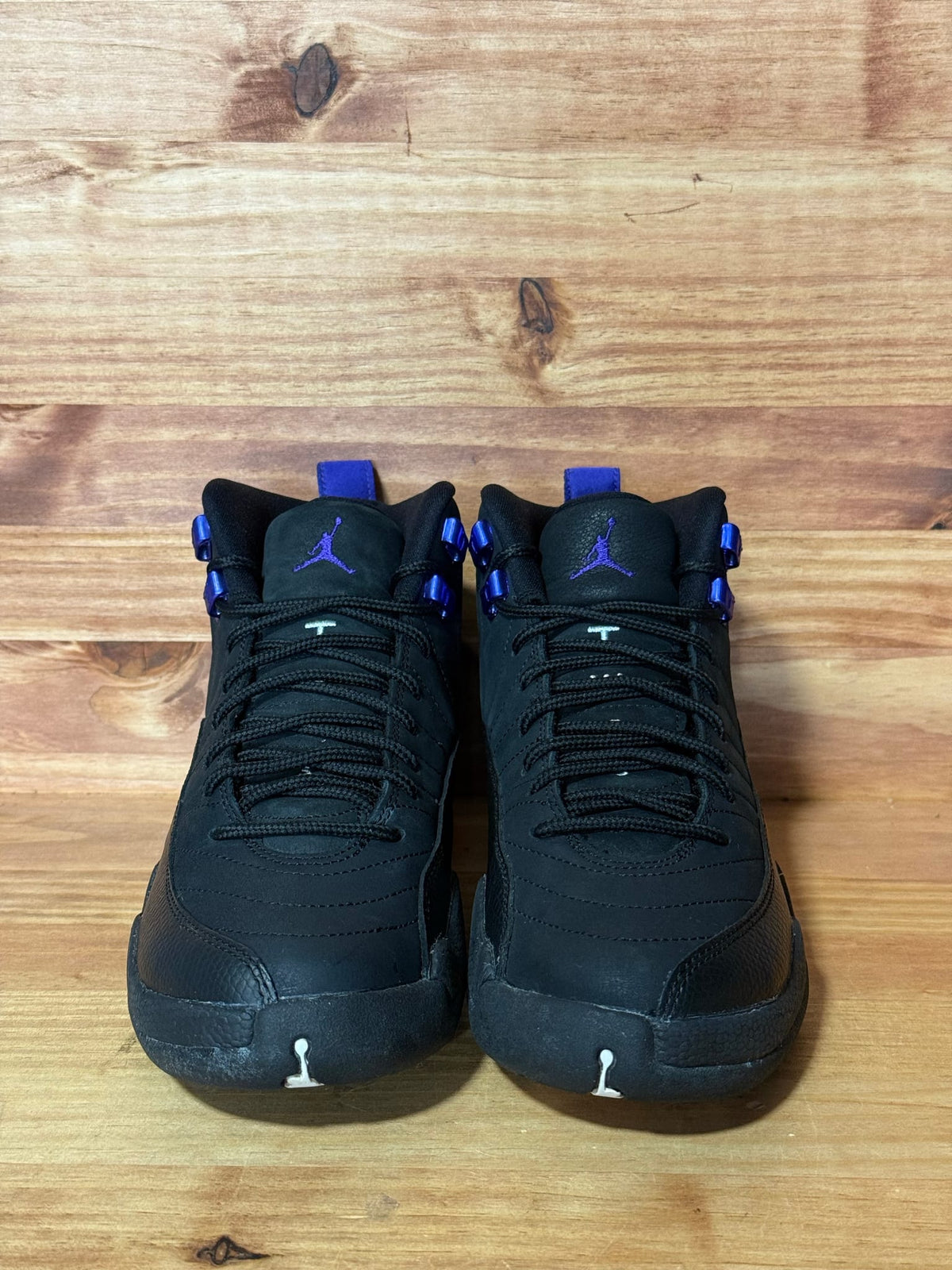 Jordan 12 Retro Black Dark Concord (GS) - Size 6Y