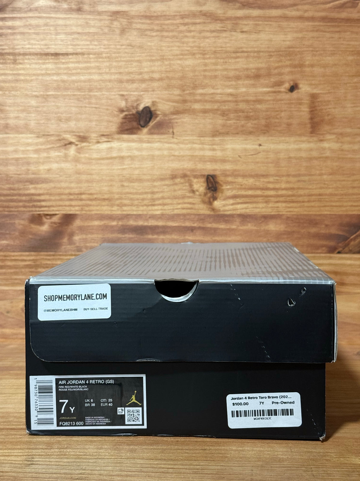Jordan 4 Retro Toro Bravo (2026) (GS) - Size 7Y
