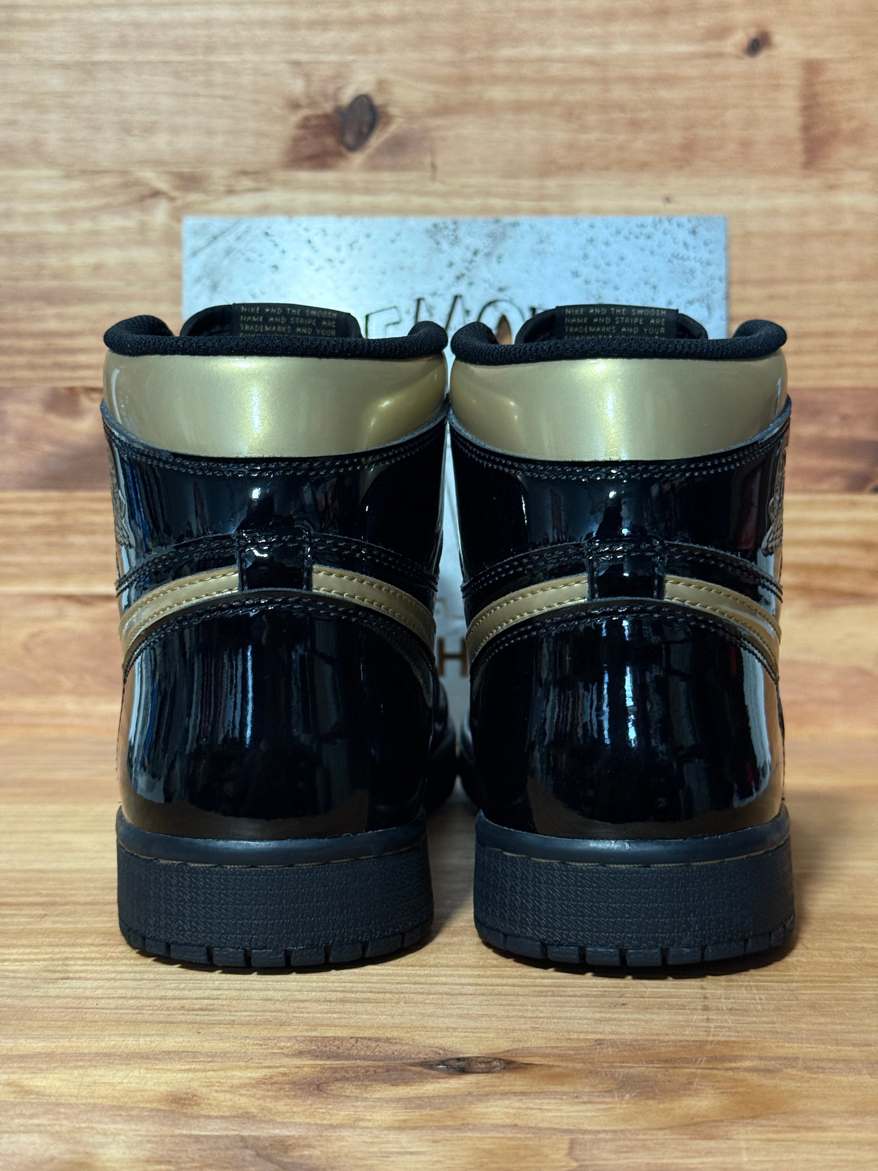 Jordan 1 Retro High Black Metallic Gold (2020)