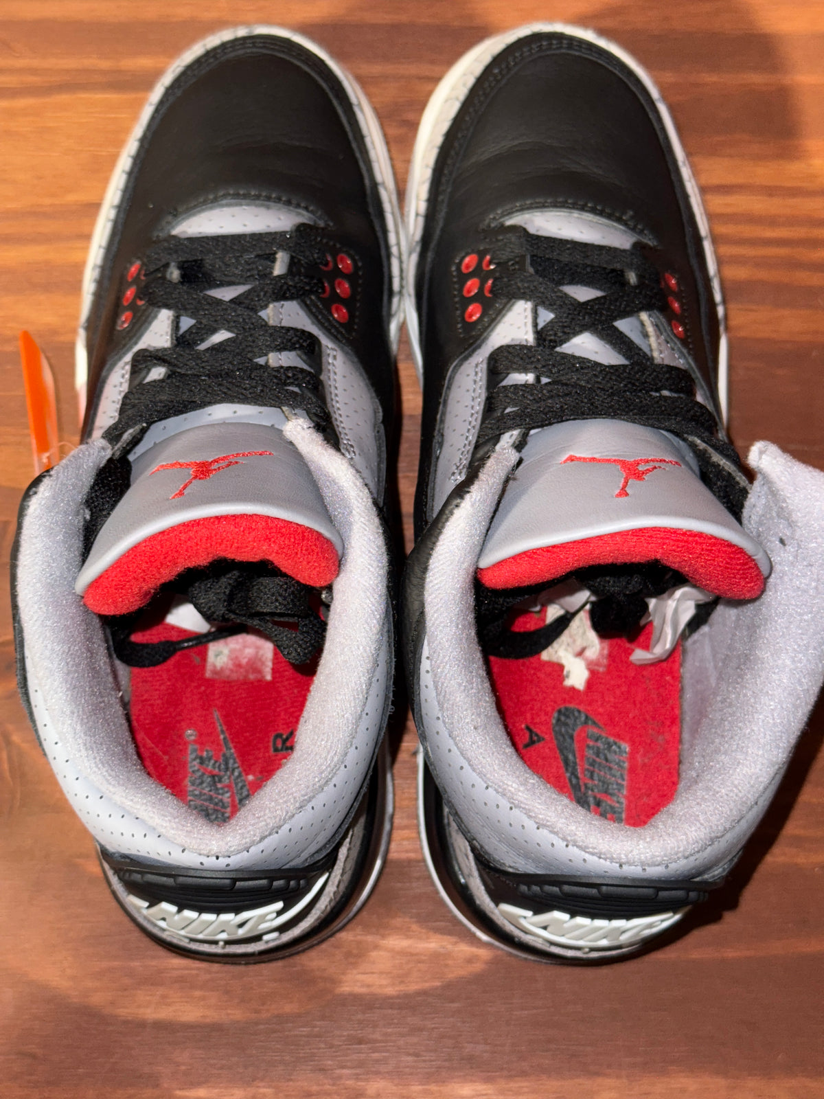 Jordan 3 Retro Black Cement (2024) (GS) Size 6.5Y