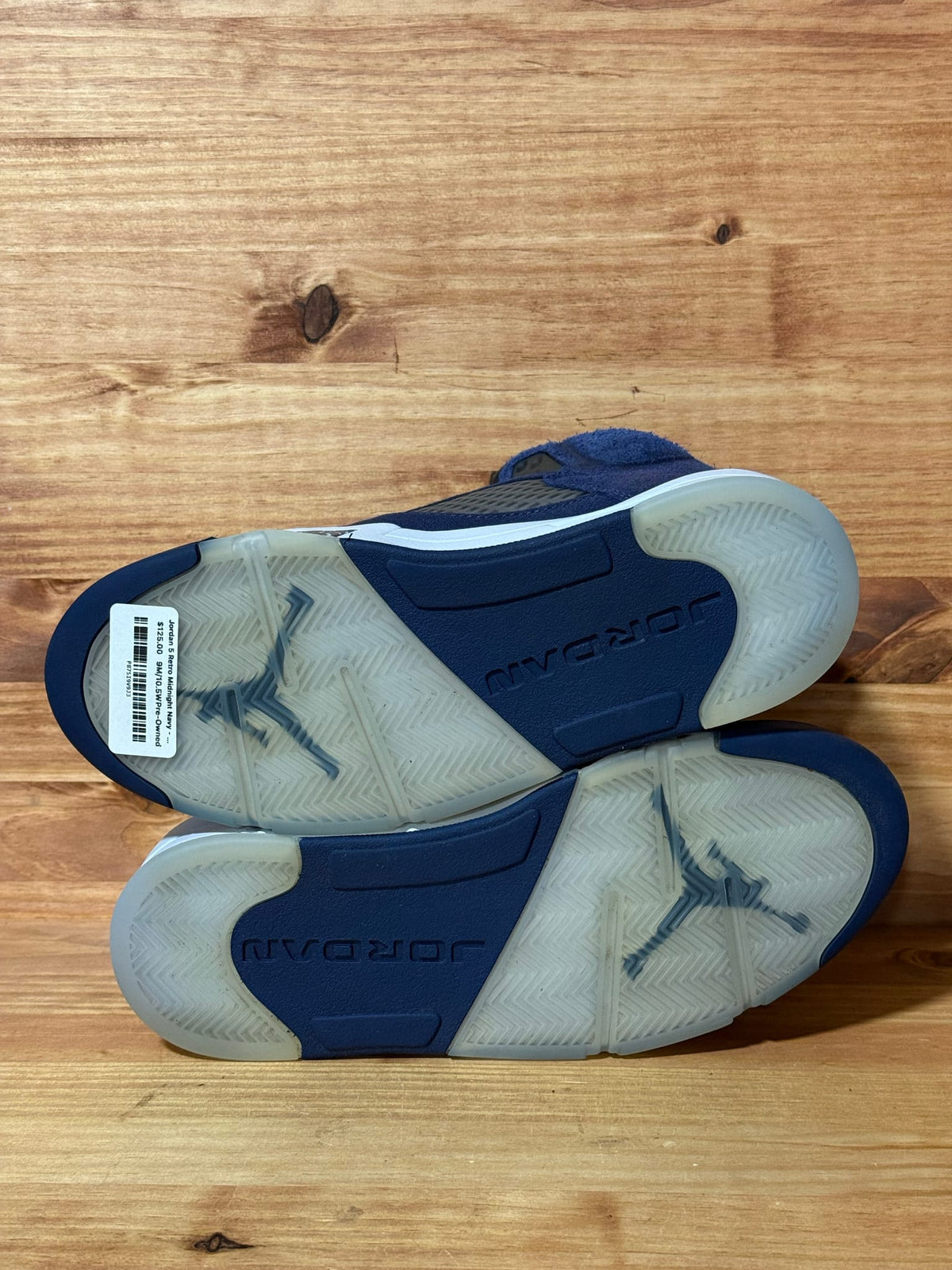 Jordan 5 Retro Midnight Navy - Size 9