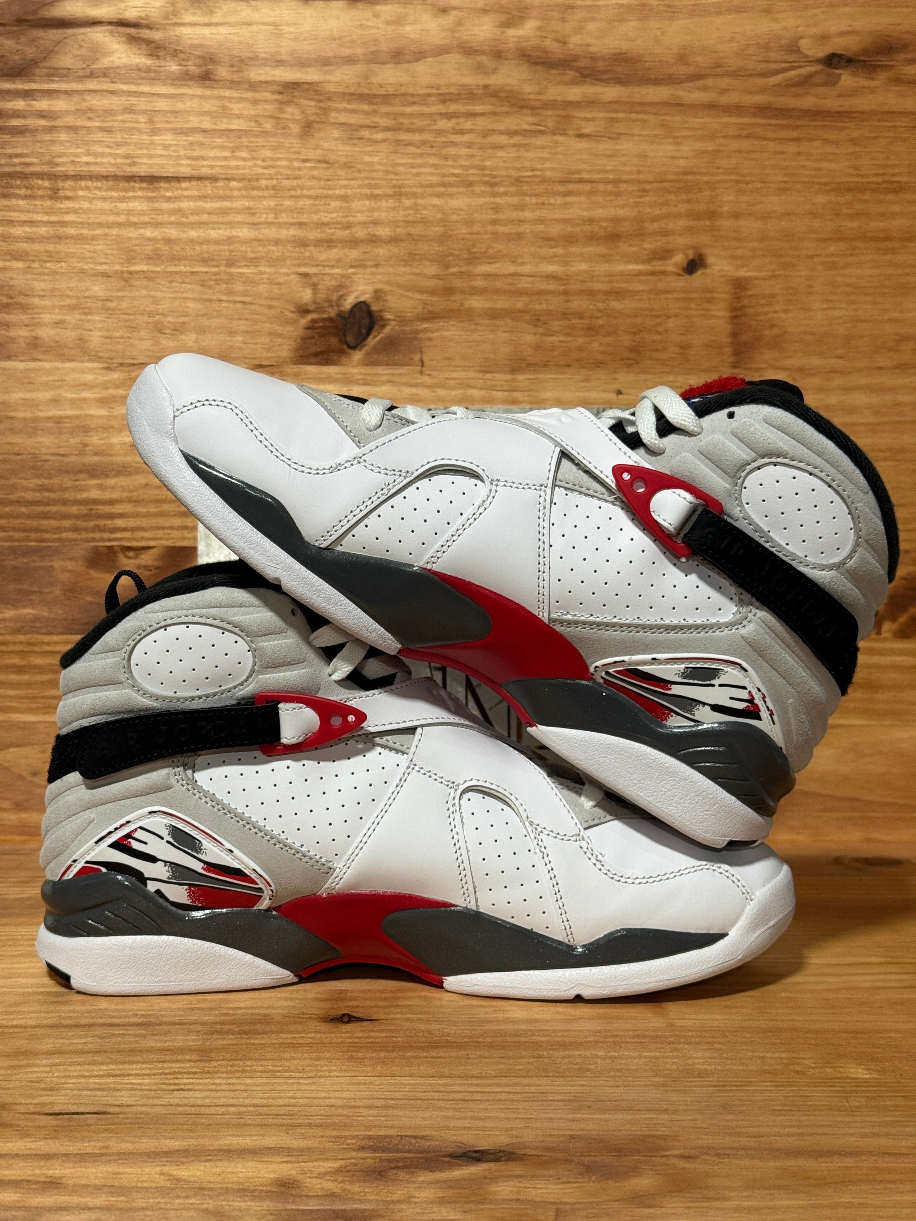 Jordan 8 Retro White True Red (2025)
