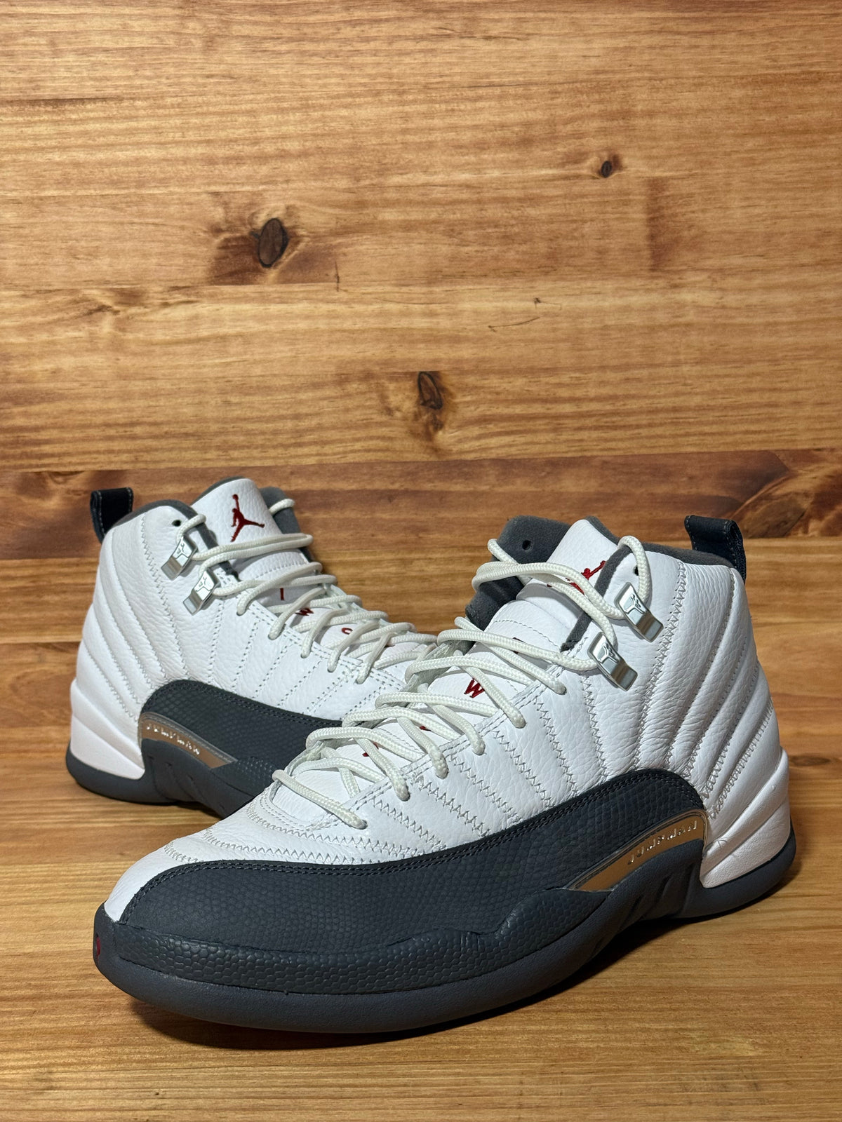 Jordan 12 Retro White Dark Grey