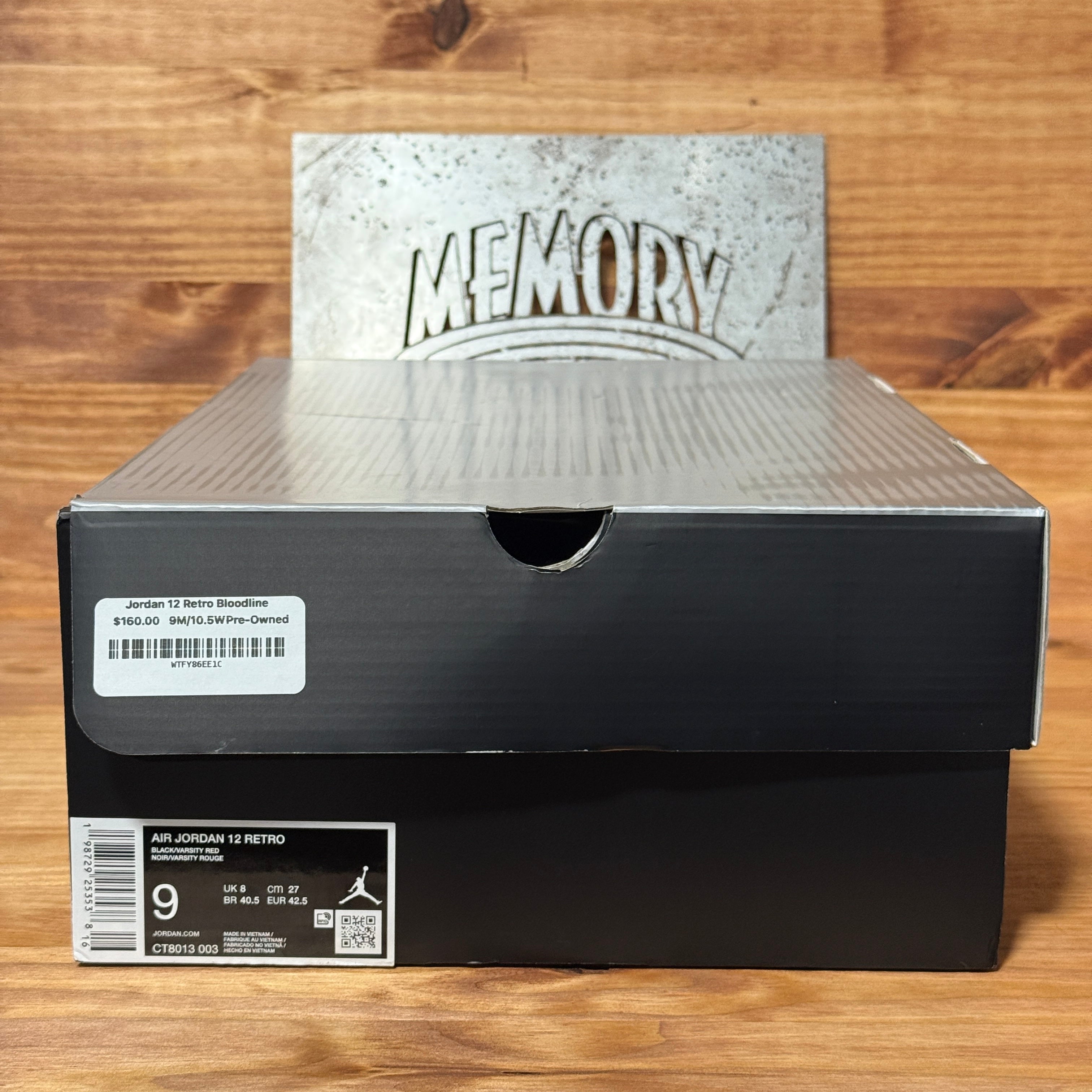 Jordan 12 Retro Bloodline