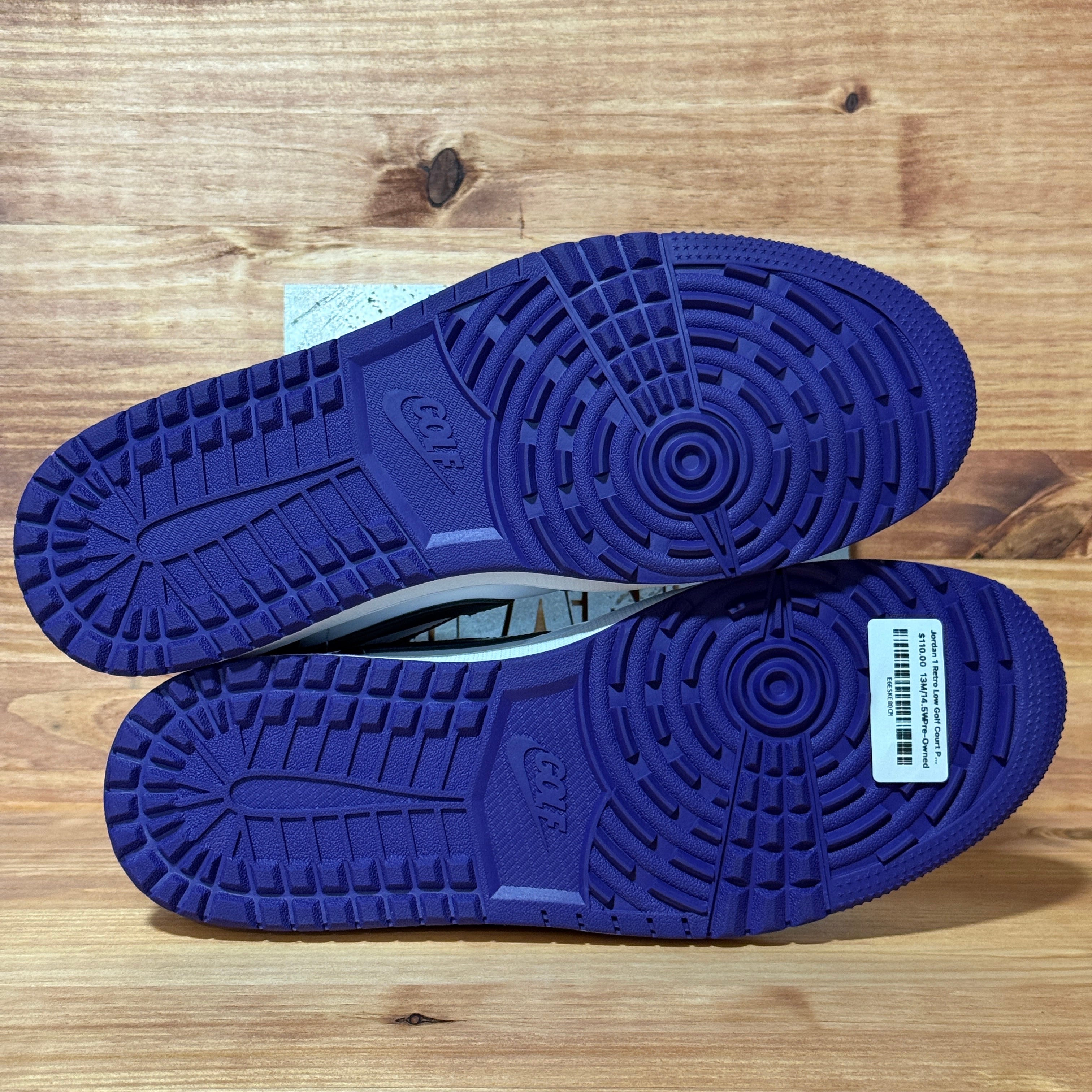 Jordan 1 Retro Low Golf Court Purple