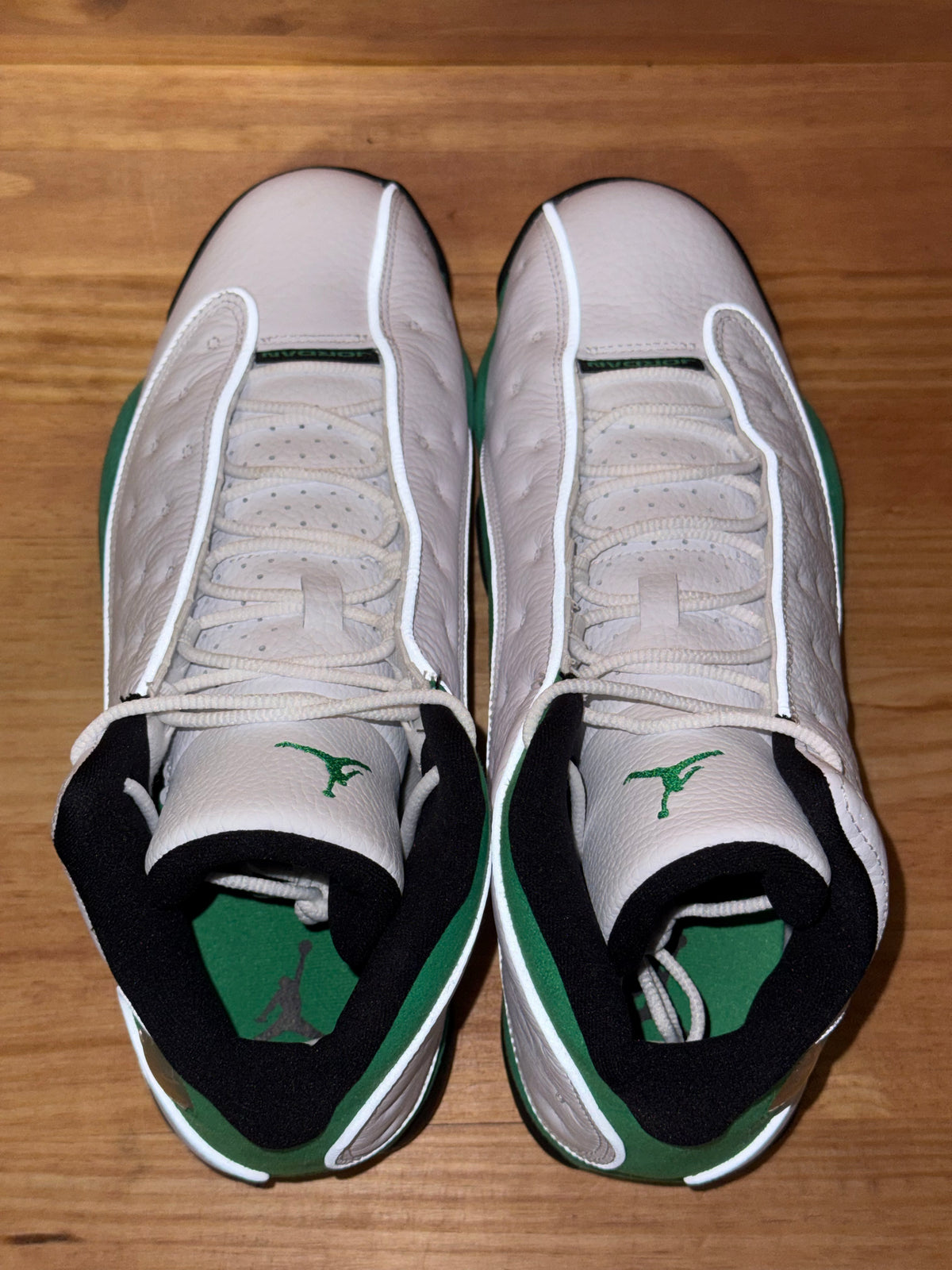 Jordan 13 Retro White Lucky Green